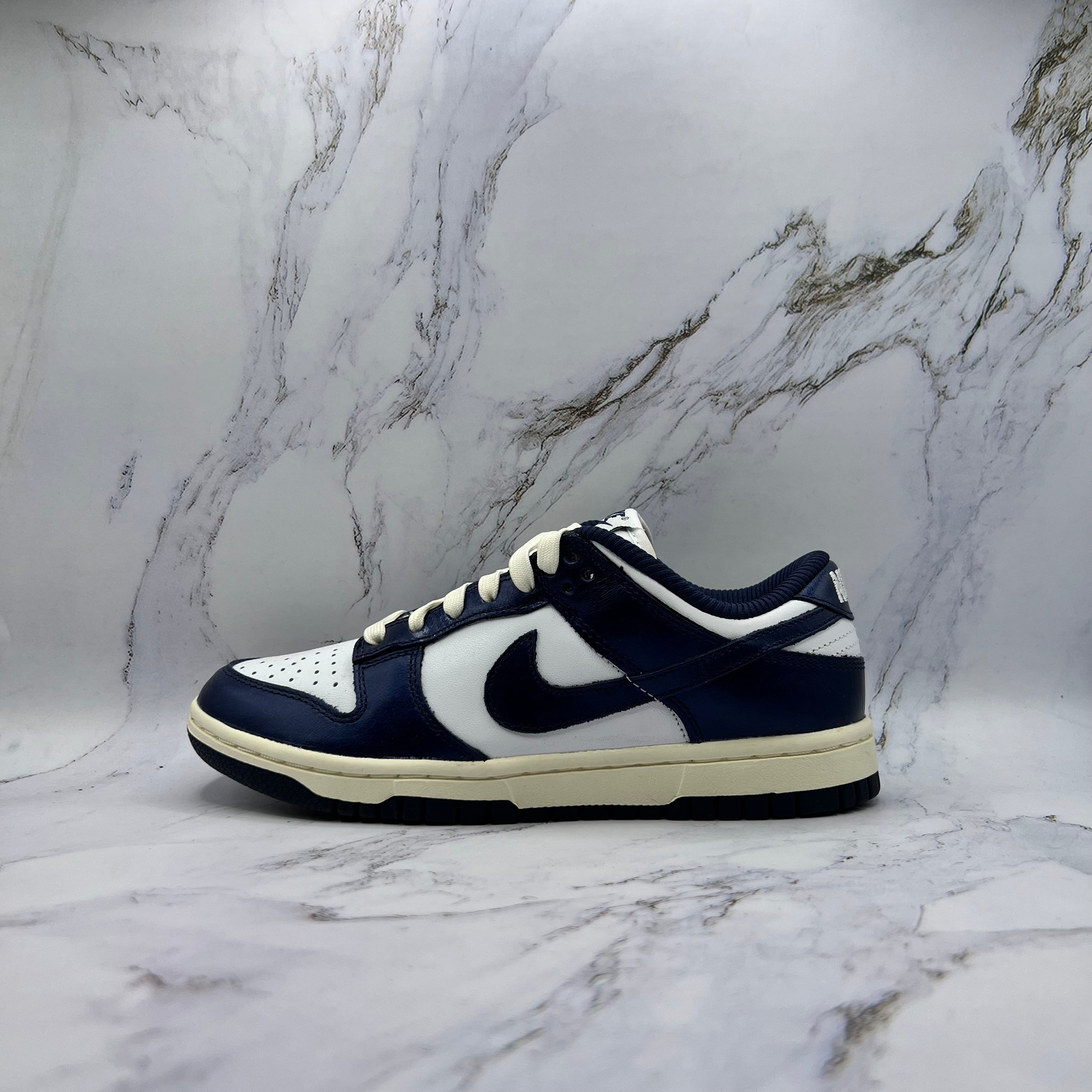 Nike Dunk Low Womens Vintage Navy