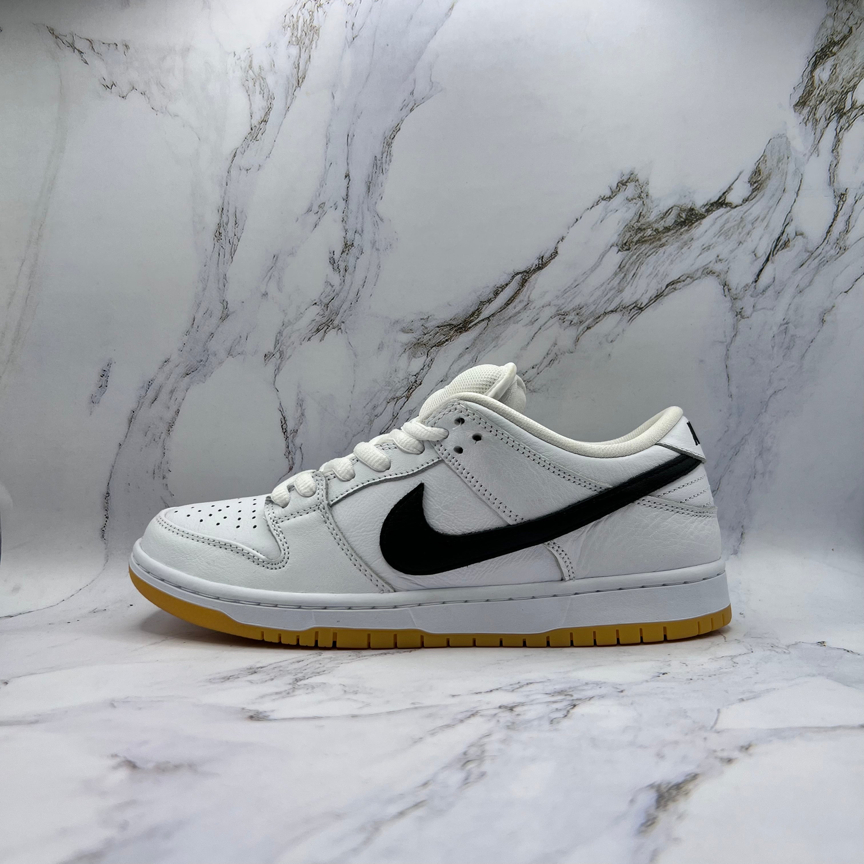 Nike Sb Dunk Low Mens Gum White