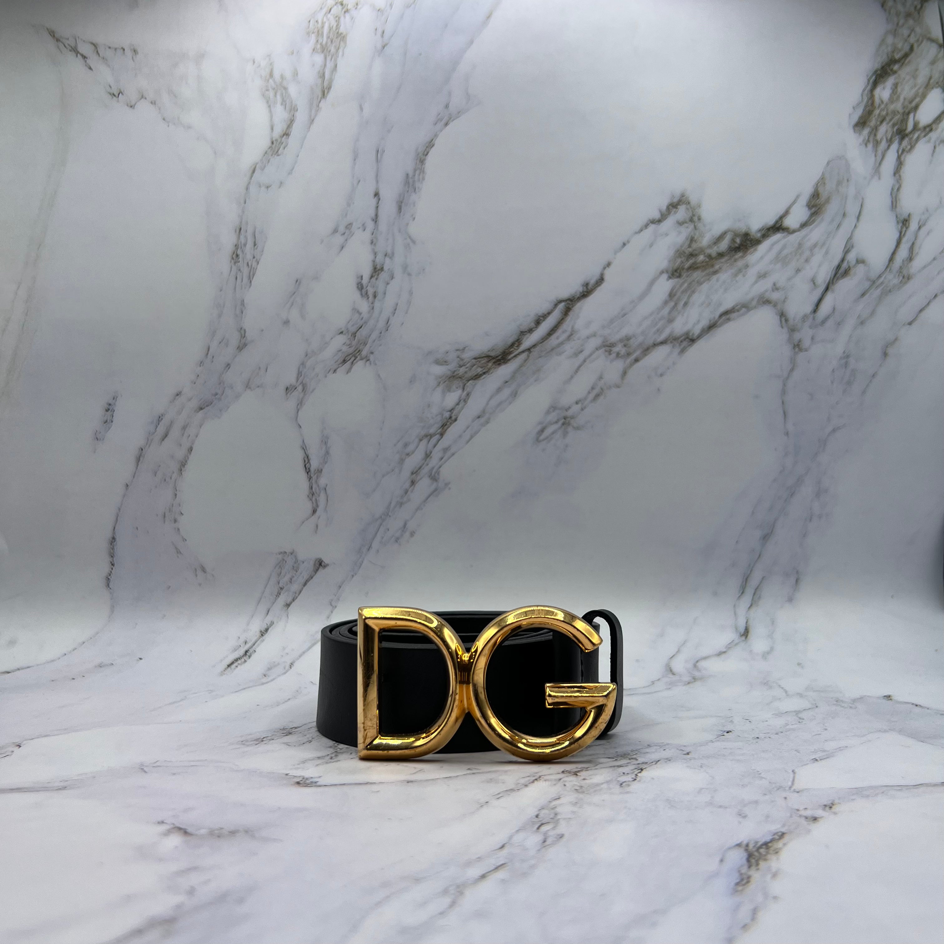 Dolce And Gabbana Belt Black (Heavily Worn)