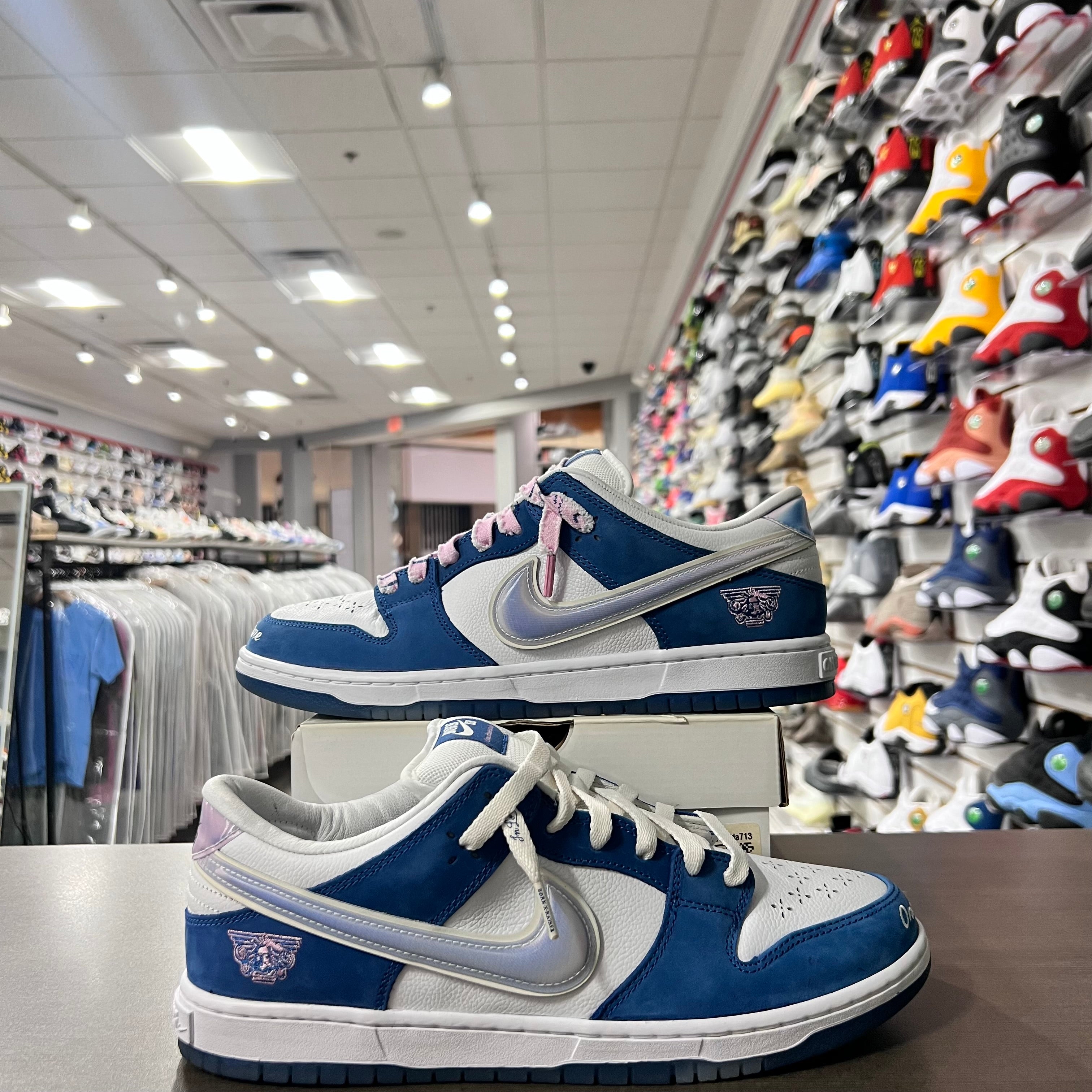 Nike SB Dunk Low Mens Born X Raised (Lightly Worn)
