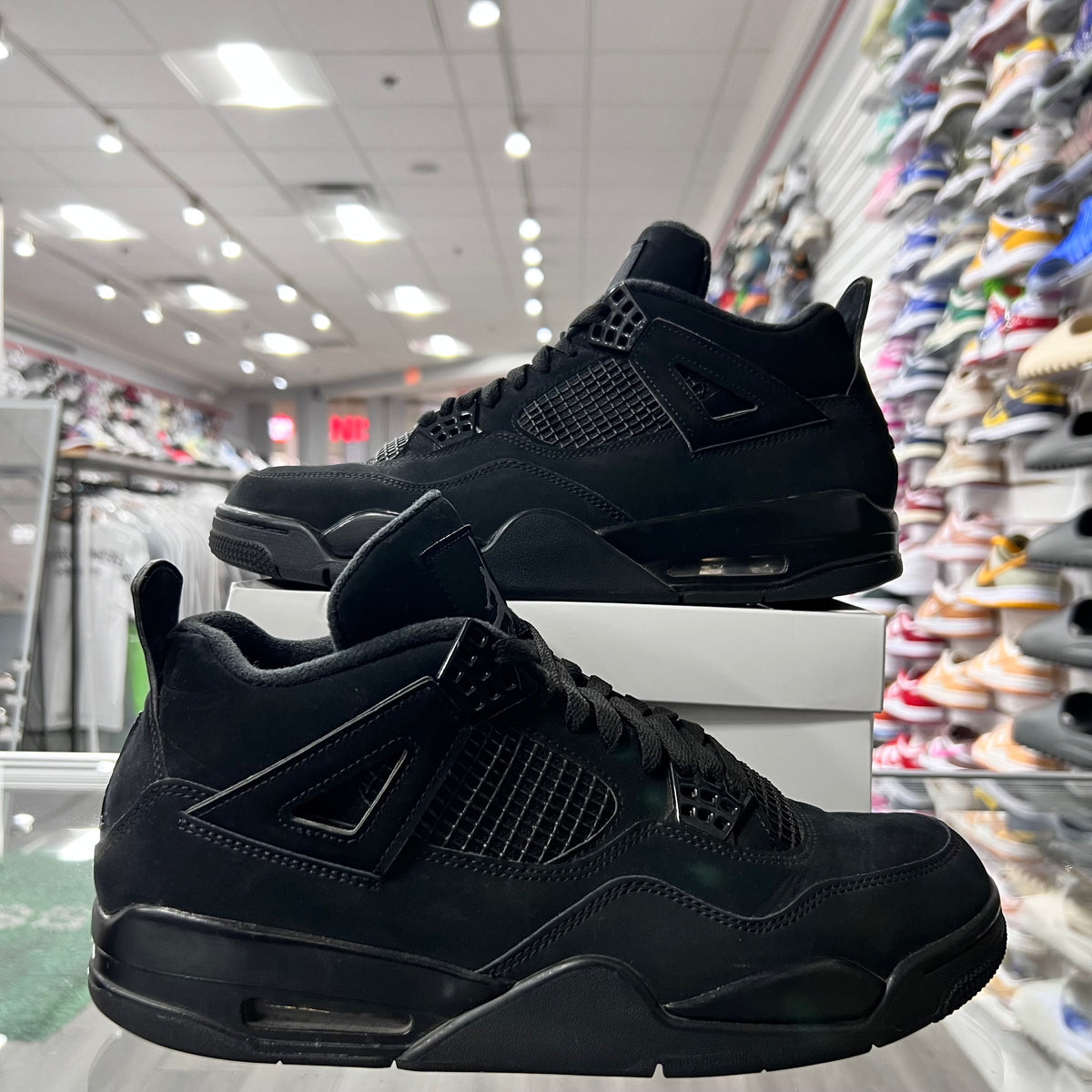 Jordan Retro 4 Mens Black Cat (2020)(Lightly Worn+Replacement Box)