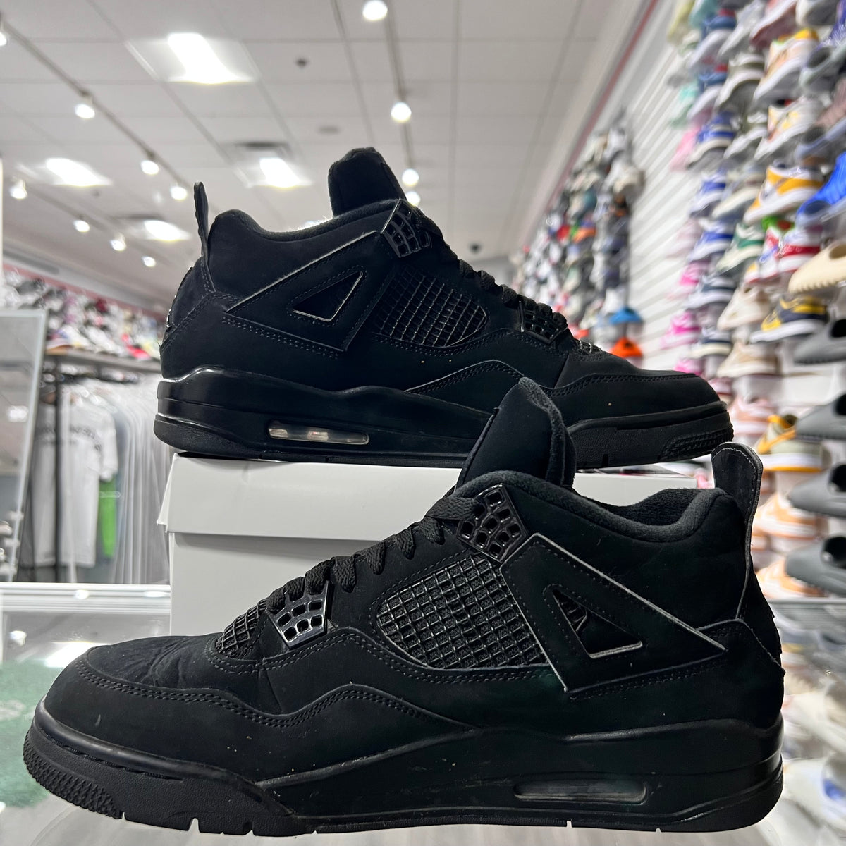 Jordan Retro 4 Mens Black Cat (2020)(Lightly Worn+Replacement Box)