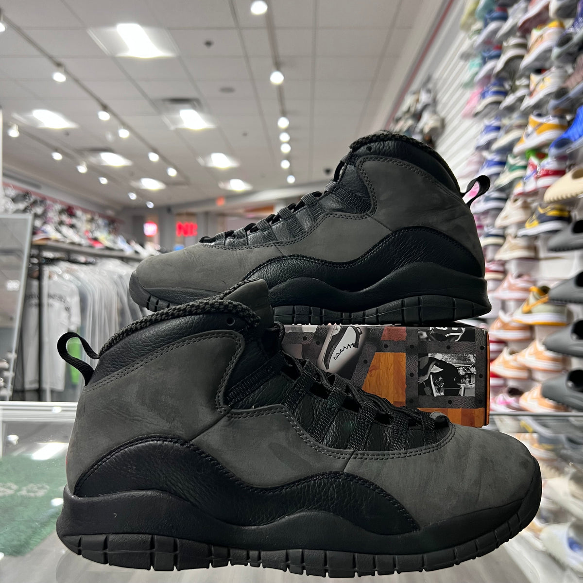 Jordan Retro 10 Mens Shadow (Lightly Worn)