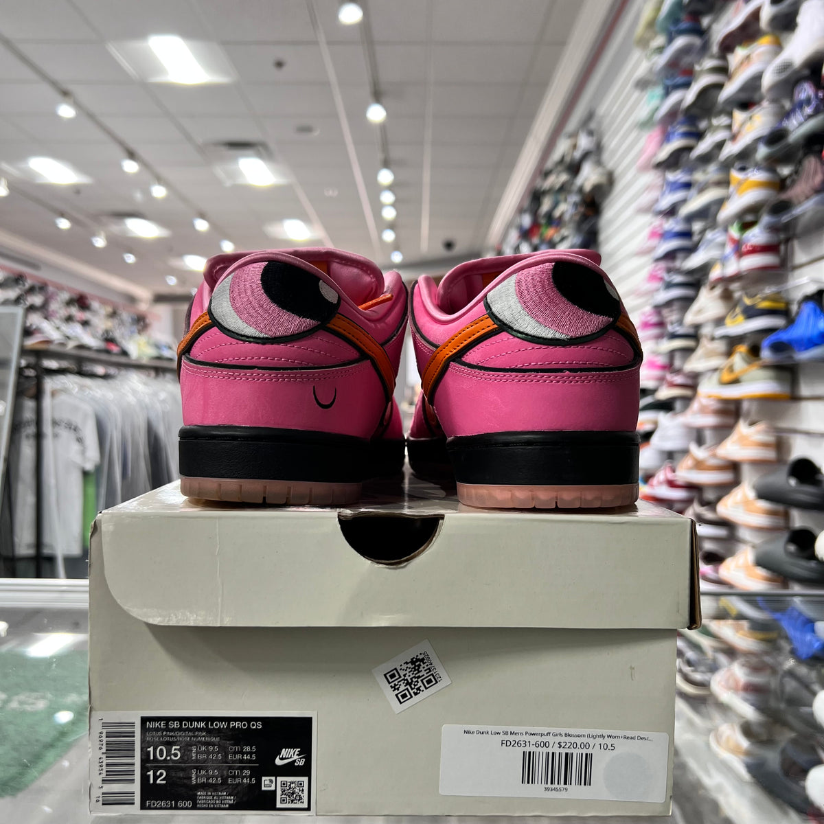 Nike Dunk Low SB Mens Powerpuff Girls Blossom (Lightly Worn+Read Description)