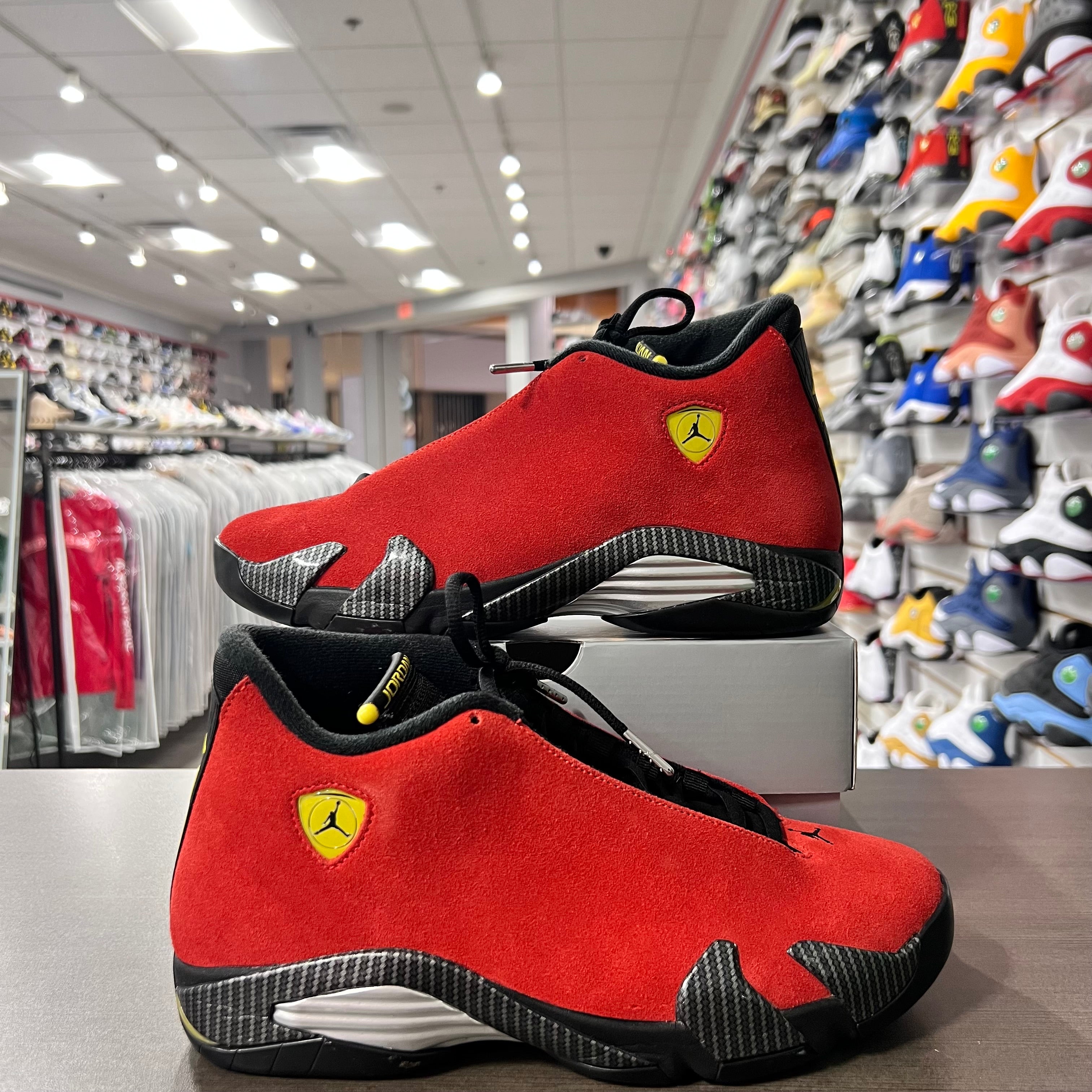 Jordan Retro 14 Mens Ferrari (Lightly Worn)