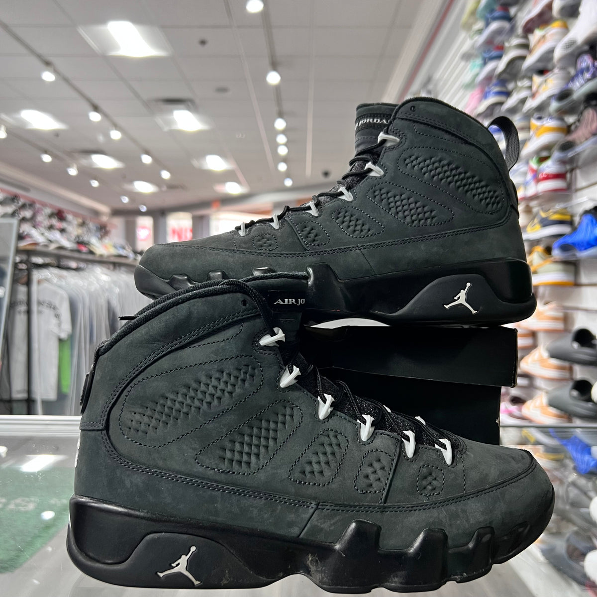 Jordan Retro 9 Mens Anthracite (Lightly Worn)