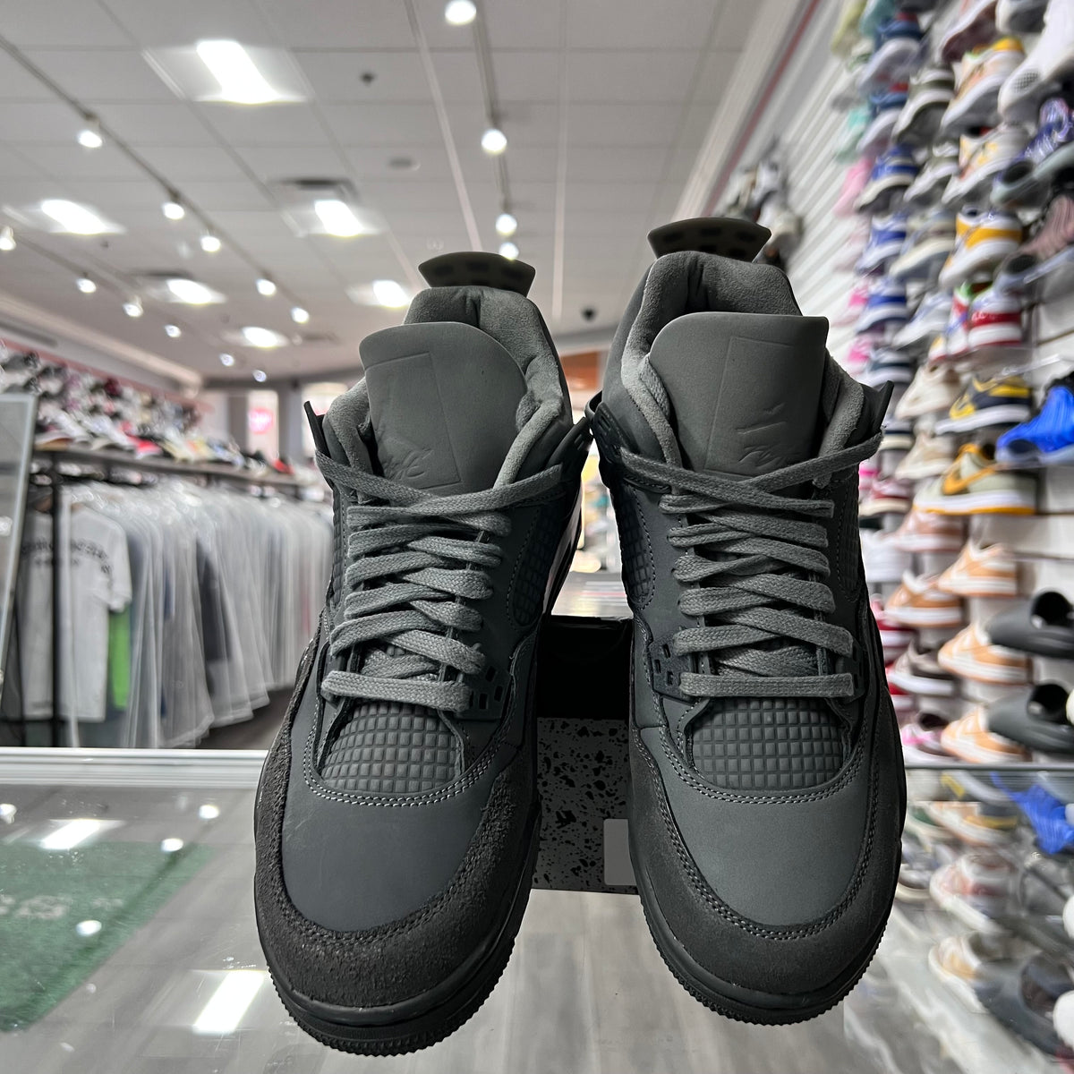 Jordan Retro 4 GS Wet Cement (B-Grade)(Lightly Worn+Replacement Box)