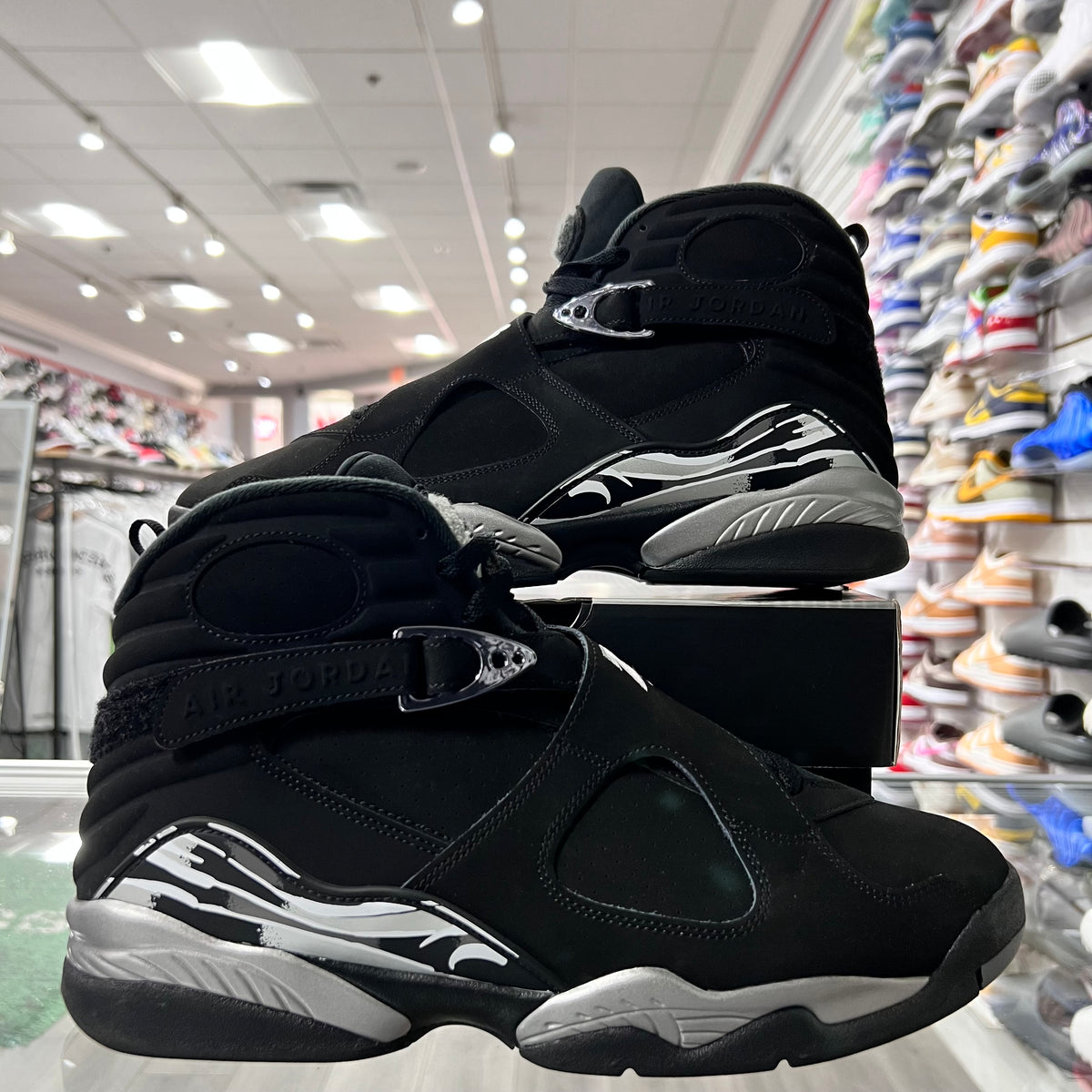 Jordan retro 8 Mens Chrome (Lightly Worn)
