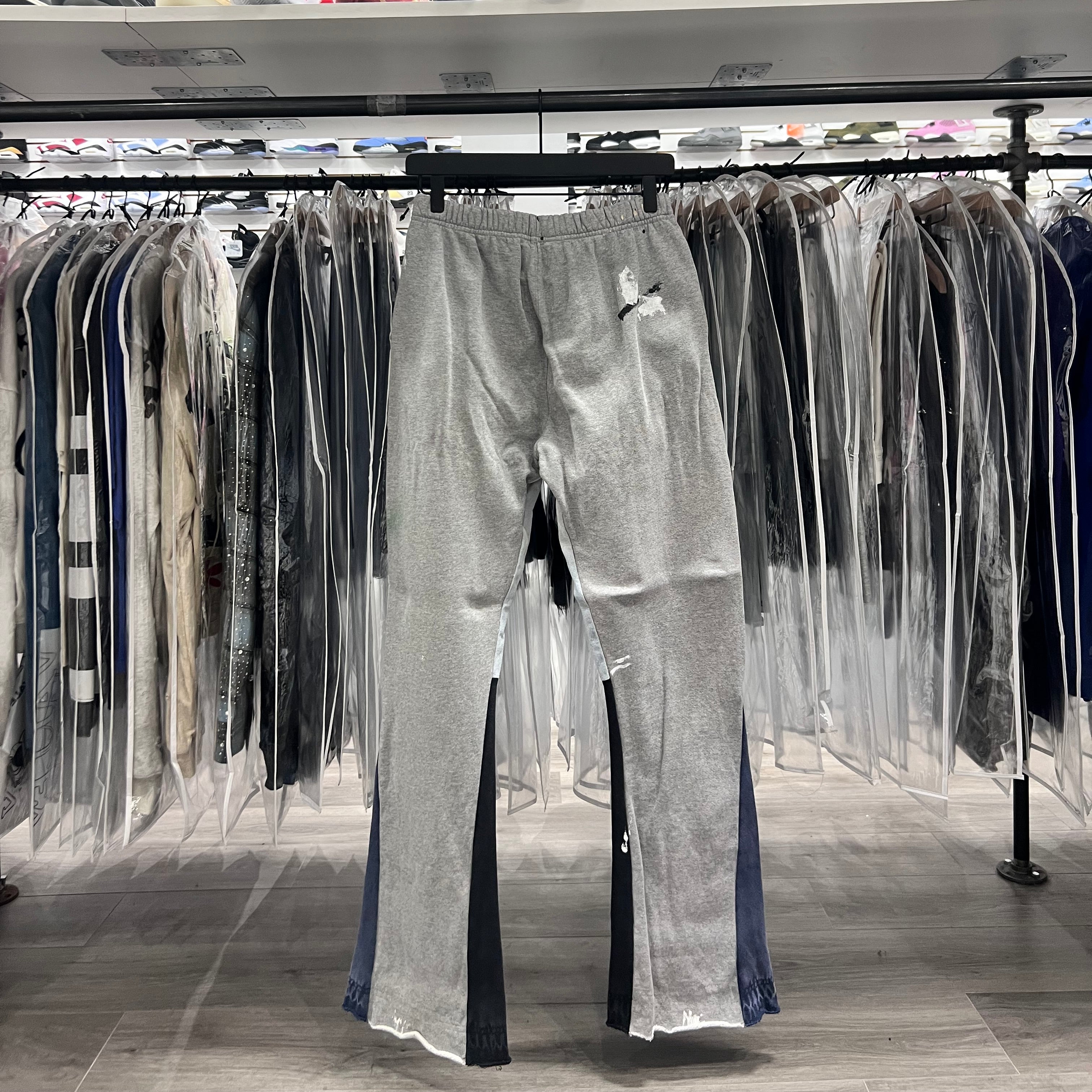 Gallery Dept Flare Sweat Pants Grey (Lightly Worn)