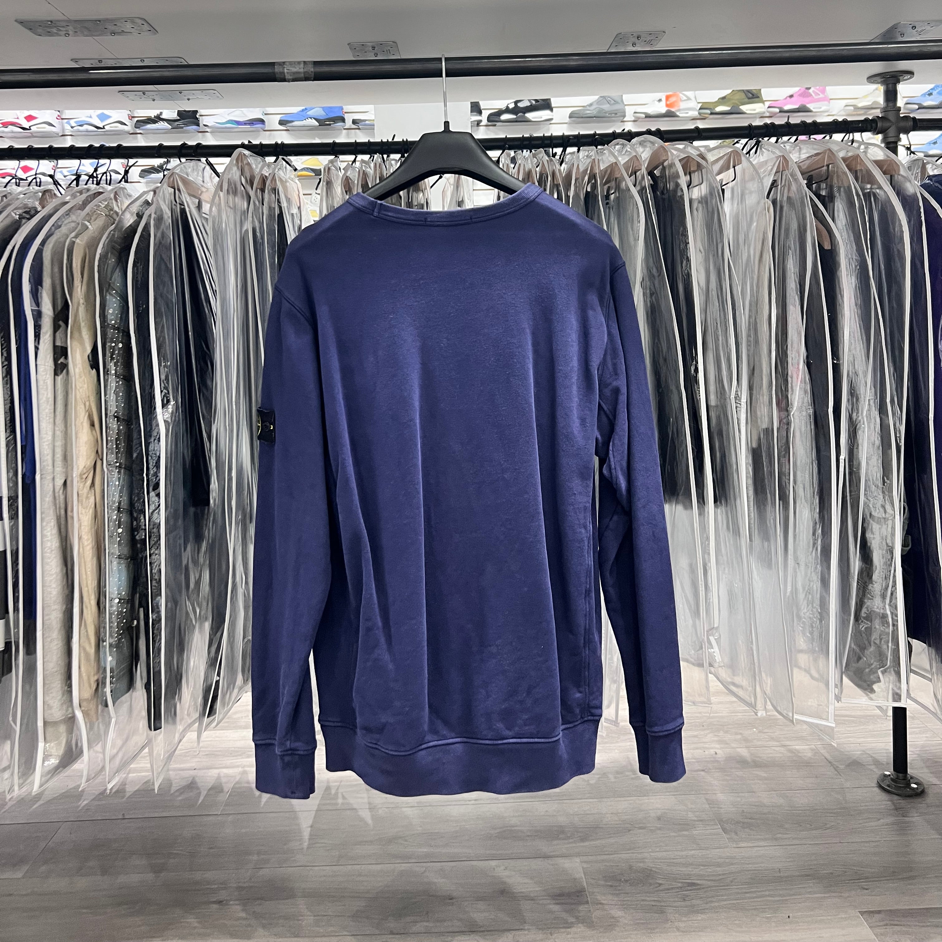 Stone Island Sweater Navy (Lightly Worn)