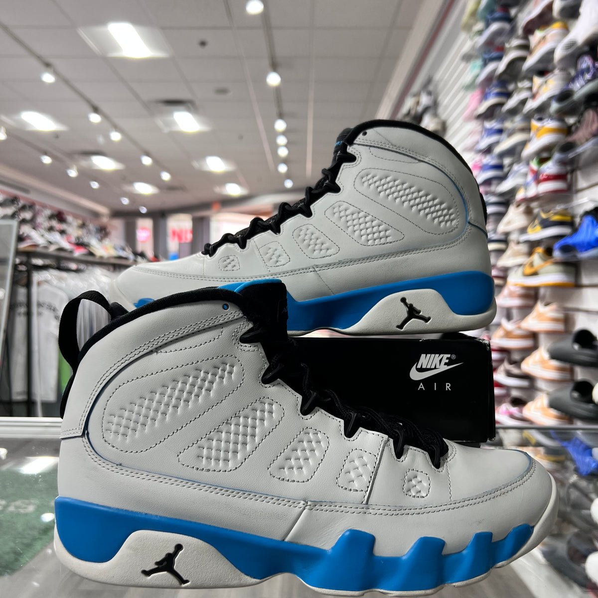 Jordan Retro 9 Mens Powder Blue (Lightly Worn)