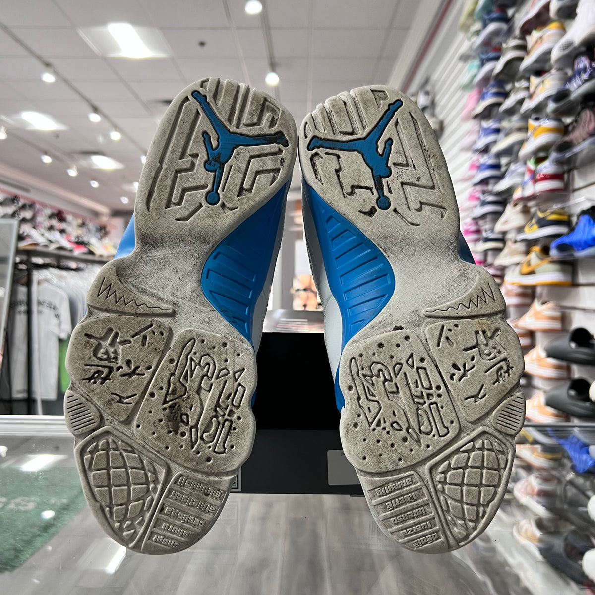 Jordan Retro 9 Mens Powder Blue (Lightly Worn)