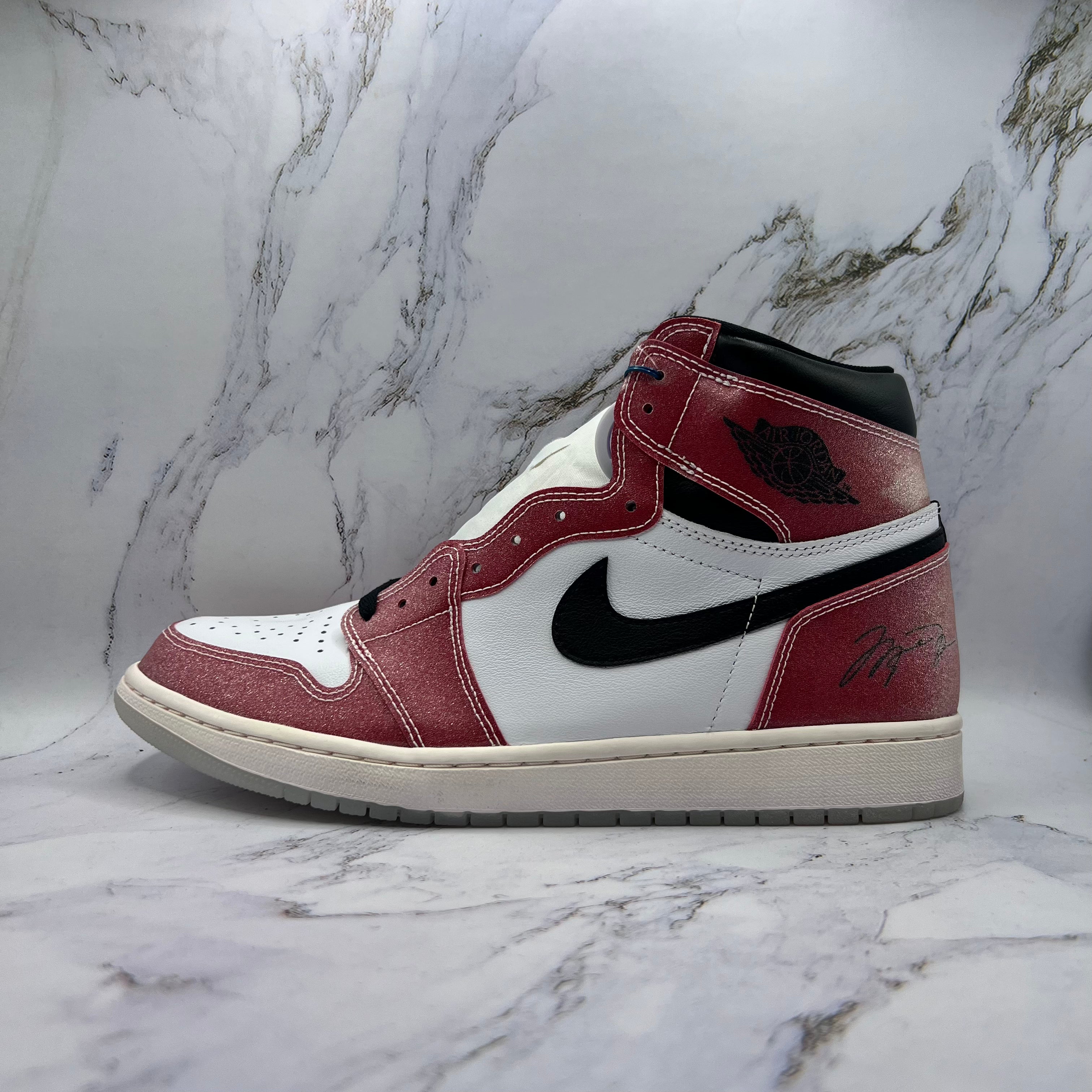 Jordan Retro 1 High Og Mens Trophy Room Chicago (Yellowed)