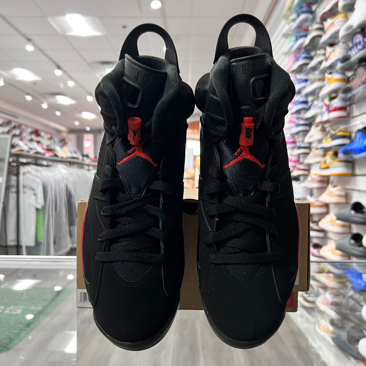 Jordan Retro 6 Mens Salesman Infrared (Lightly Worn)