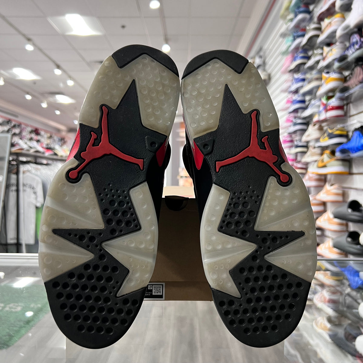 Jordan Retro 6 Mens Salesman Infrared (Lightly Worn)