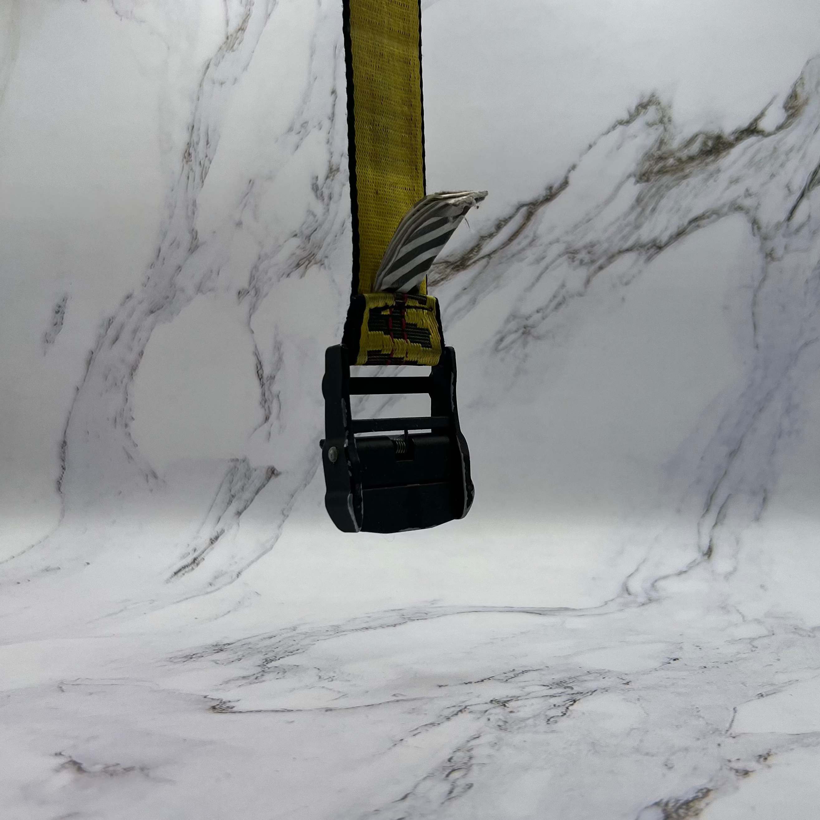 Off White Caution Belt Yellow (Lightly Worn)