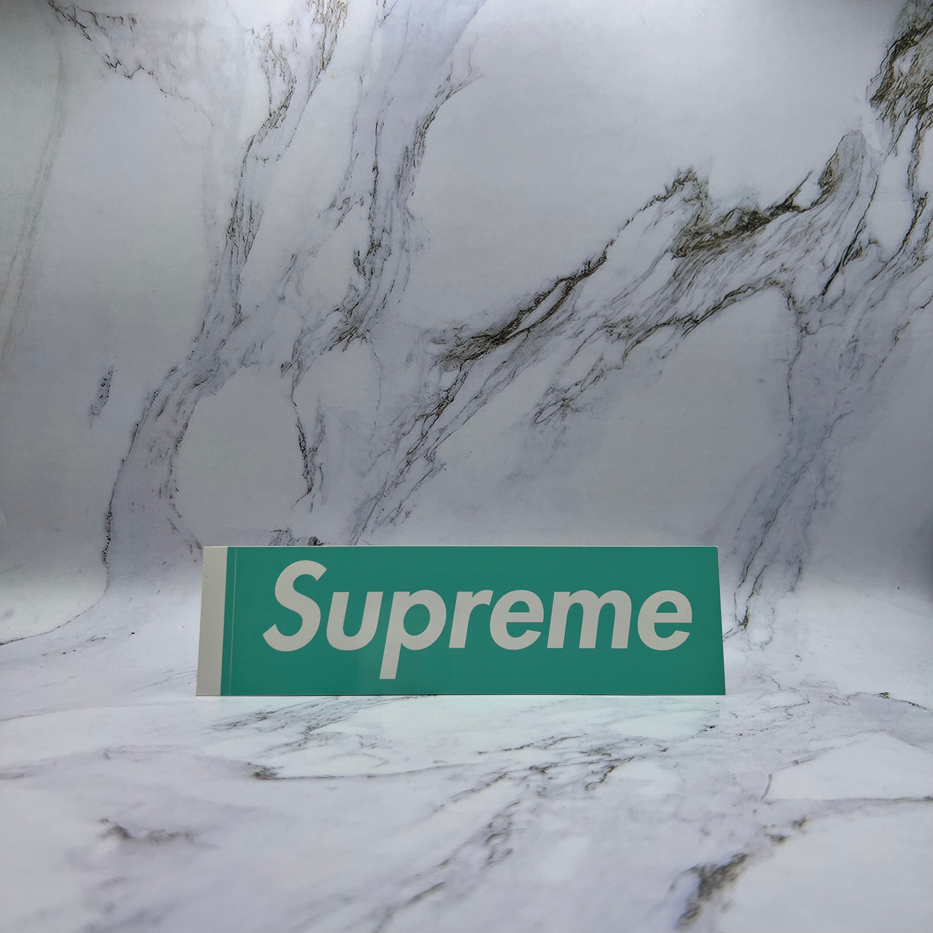 Supreme X Tiffany & Co Box Logo Sticker