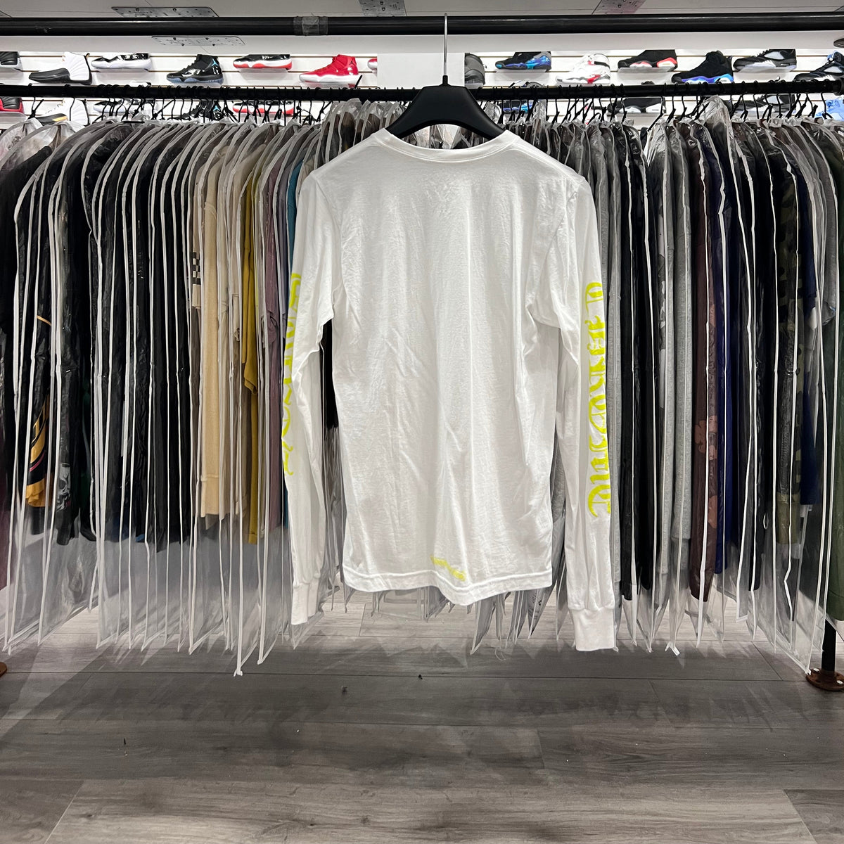 Chrome Hearts Long Sleeve Neon Yellow (Lightly Worn)