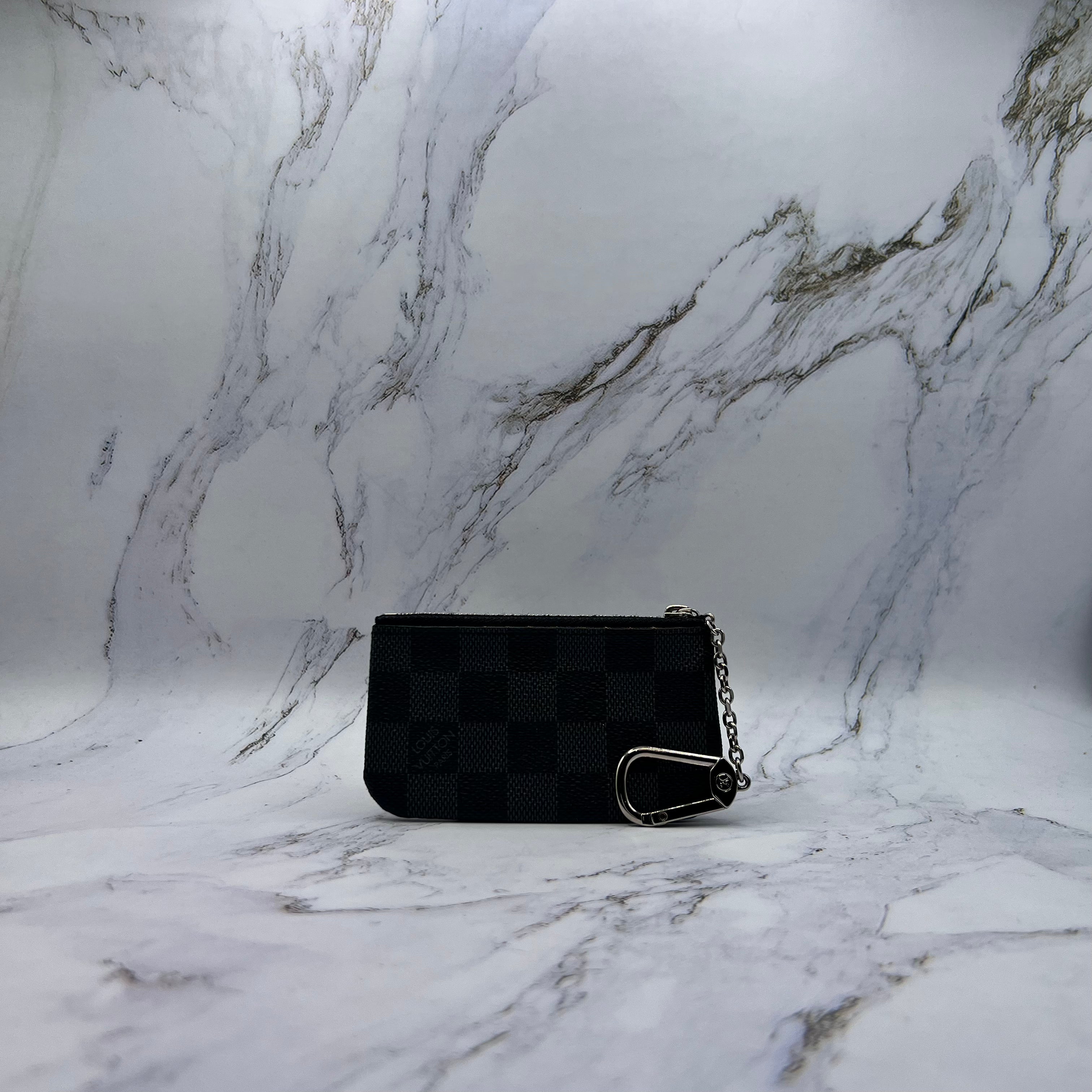 Louis Vuitton Black Monogram Coin Purse