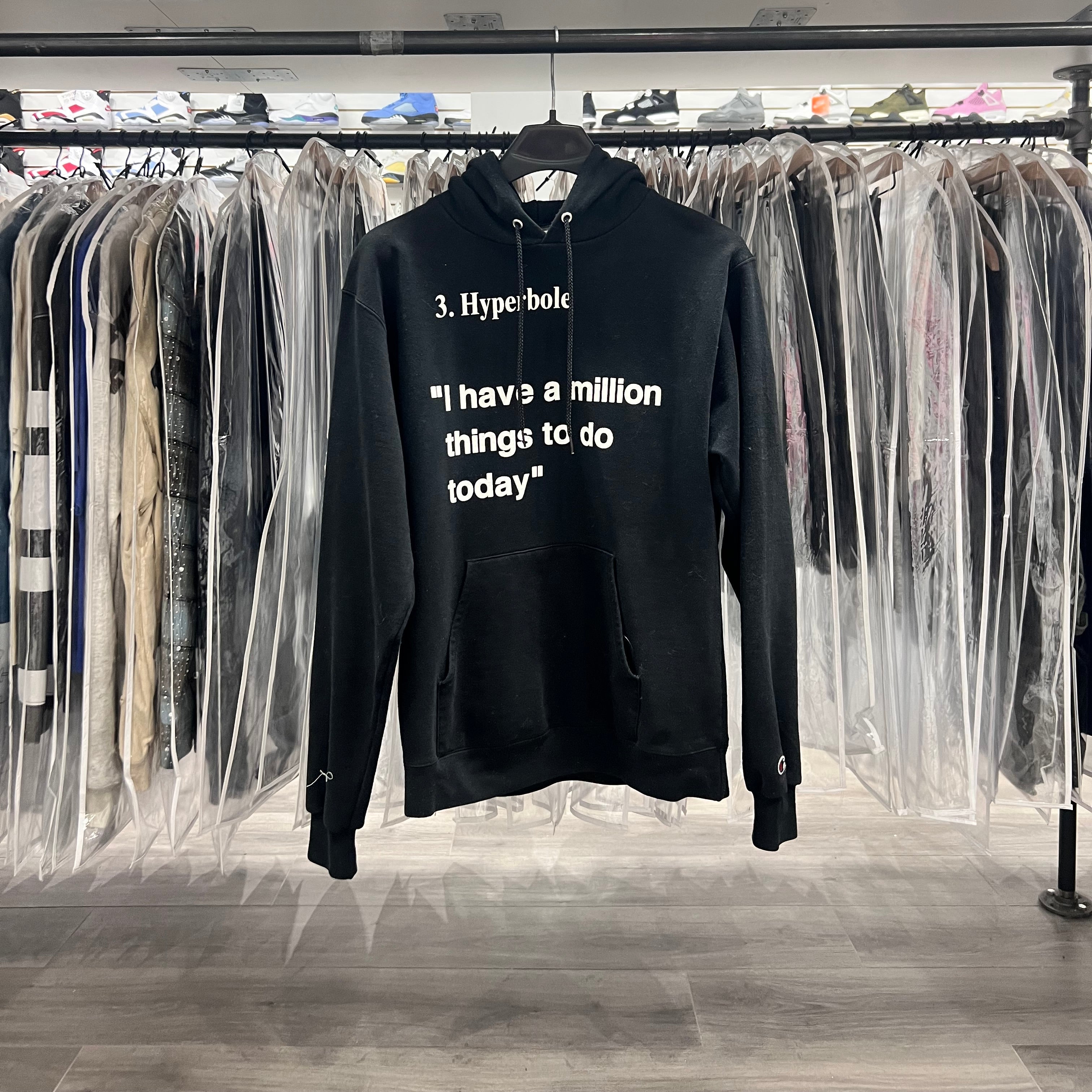 Off White MCA Figures Of Speech Hyperbole Hoodie (Lightly Worn)