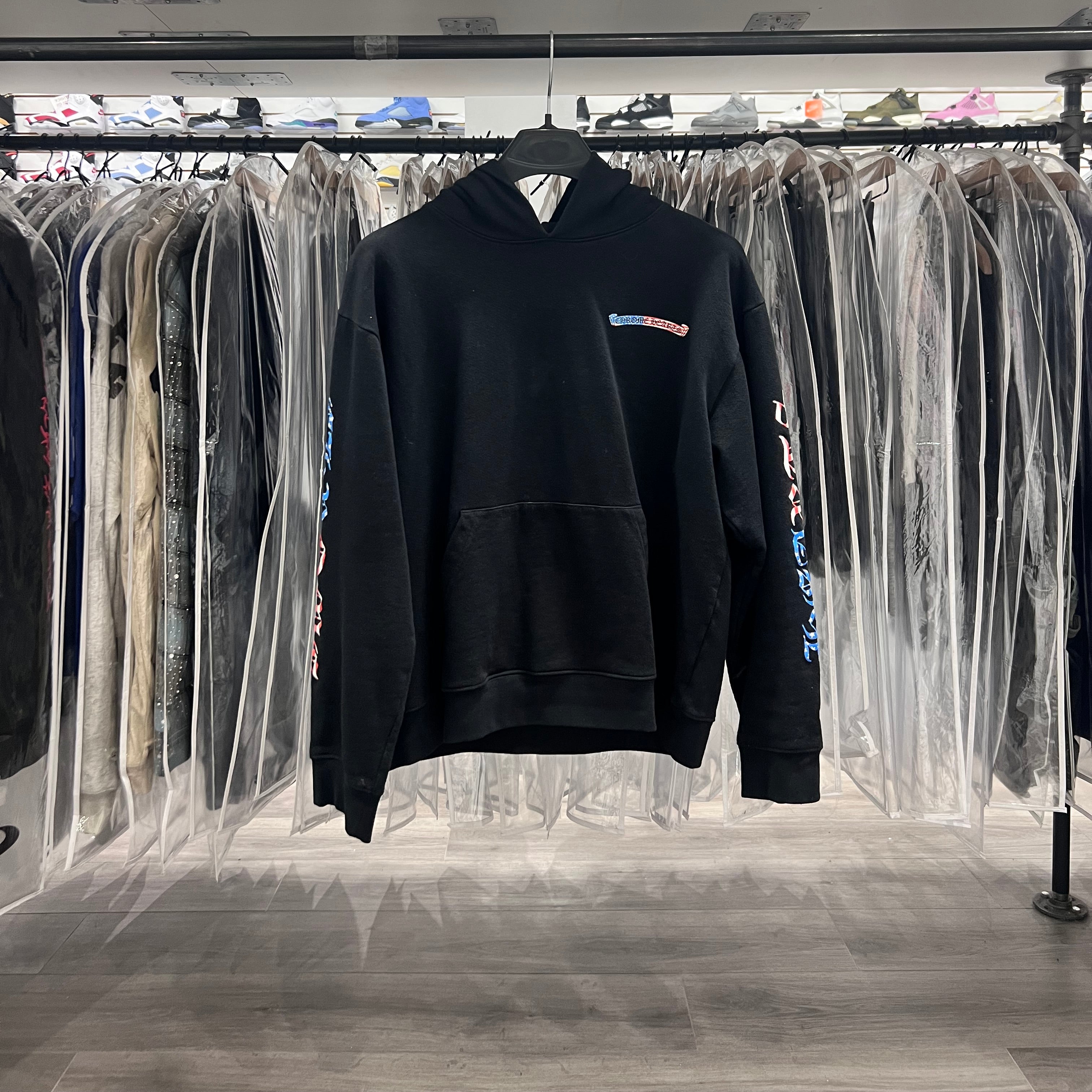 Chrome Hearts Matty Boy USA Hoodie Black (Lightly Worn)