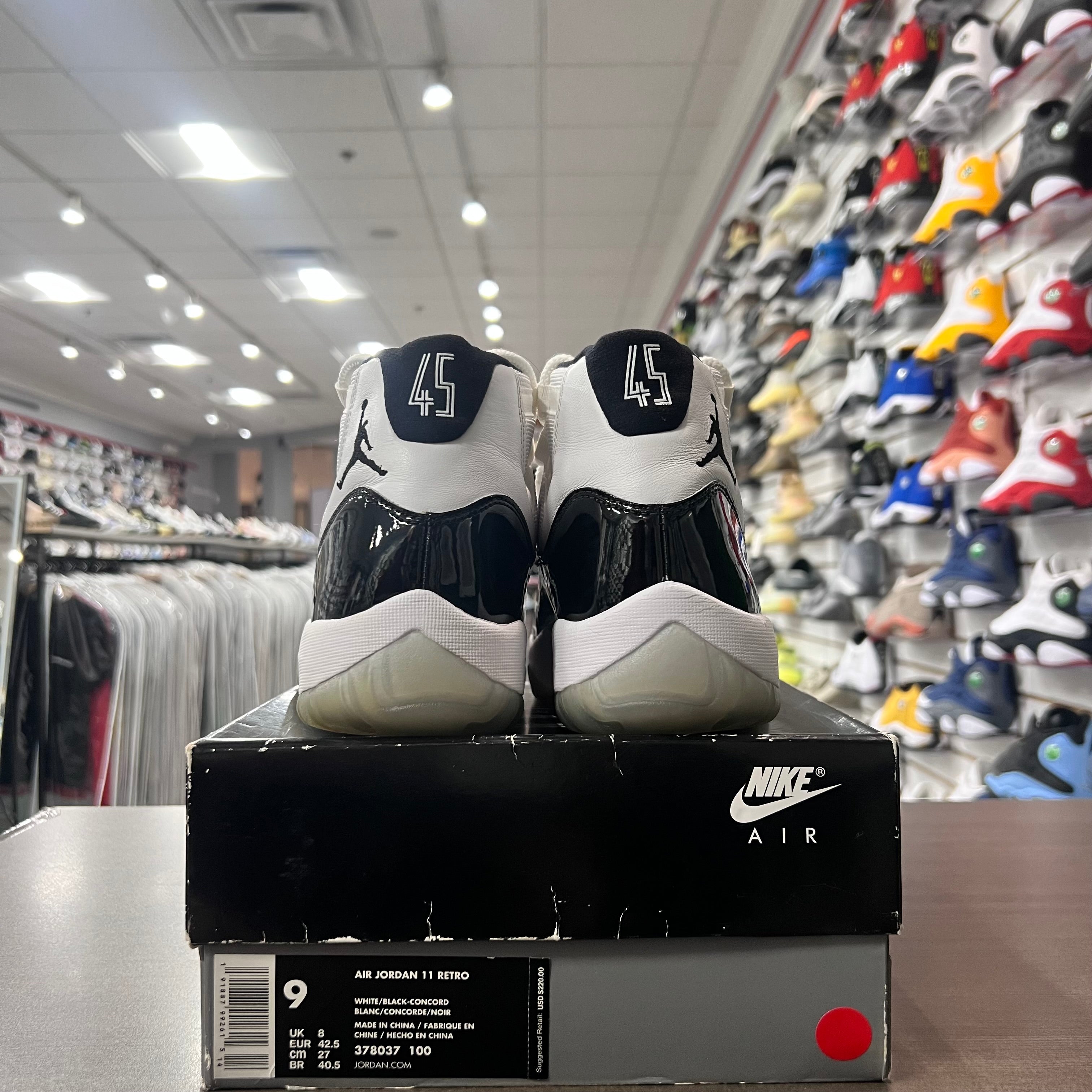 Jordan Retro 11 Mens Concord (Lightly Worn)