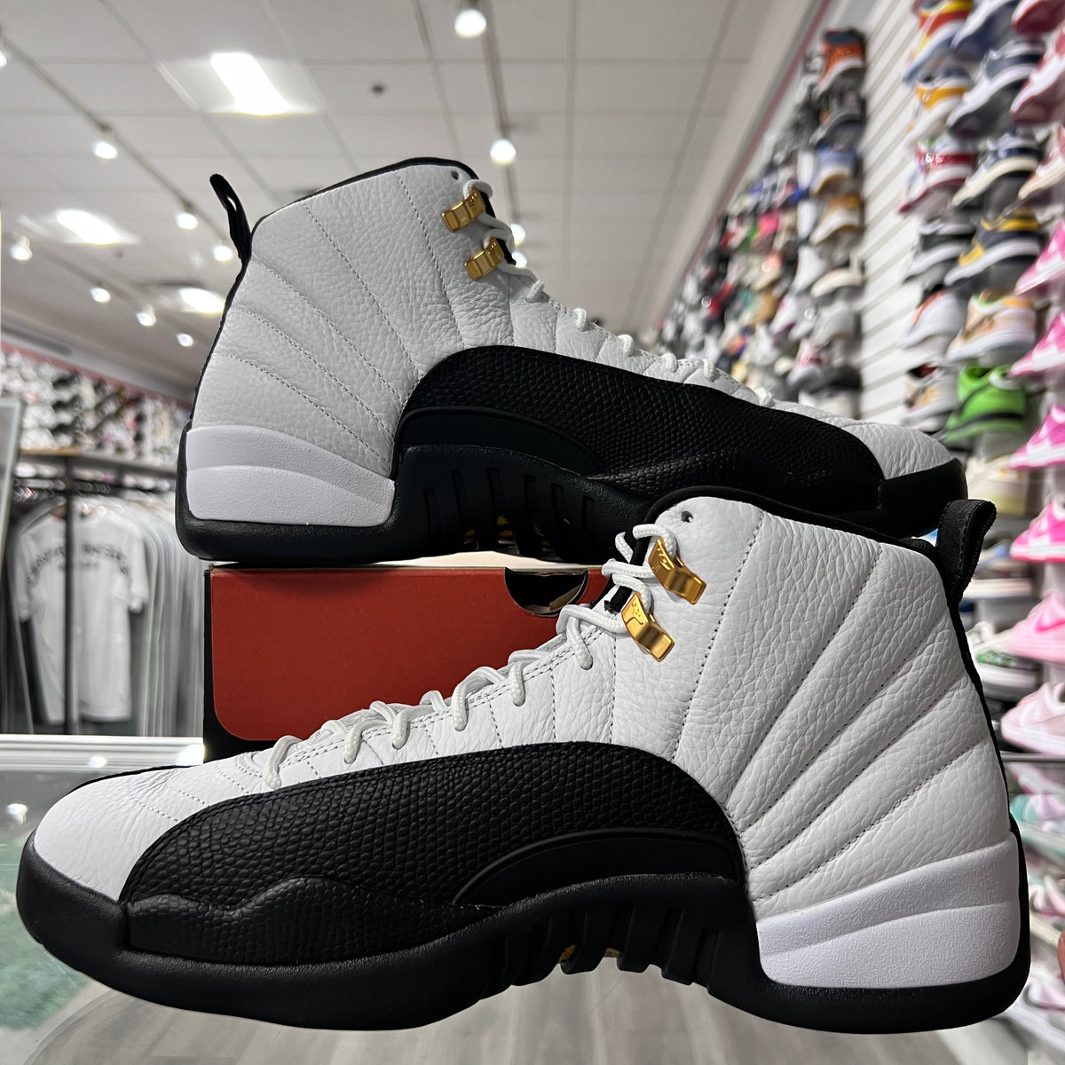Jordan Retro 12 Mens Taxi (Lightly Worn)