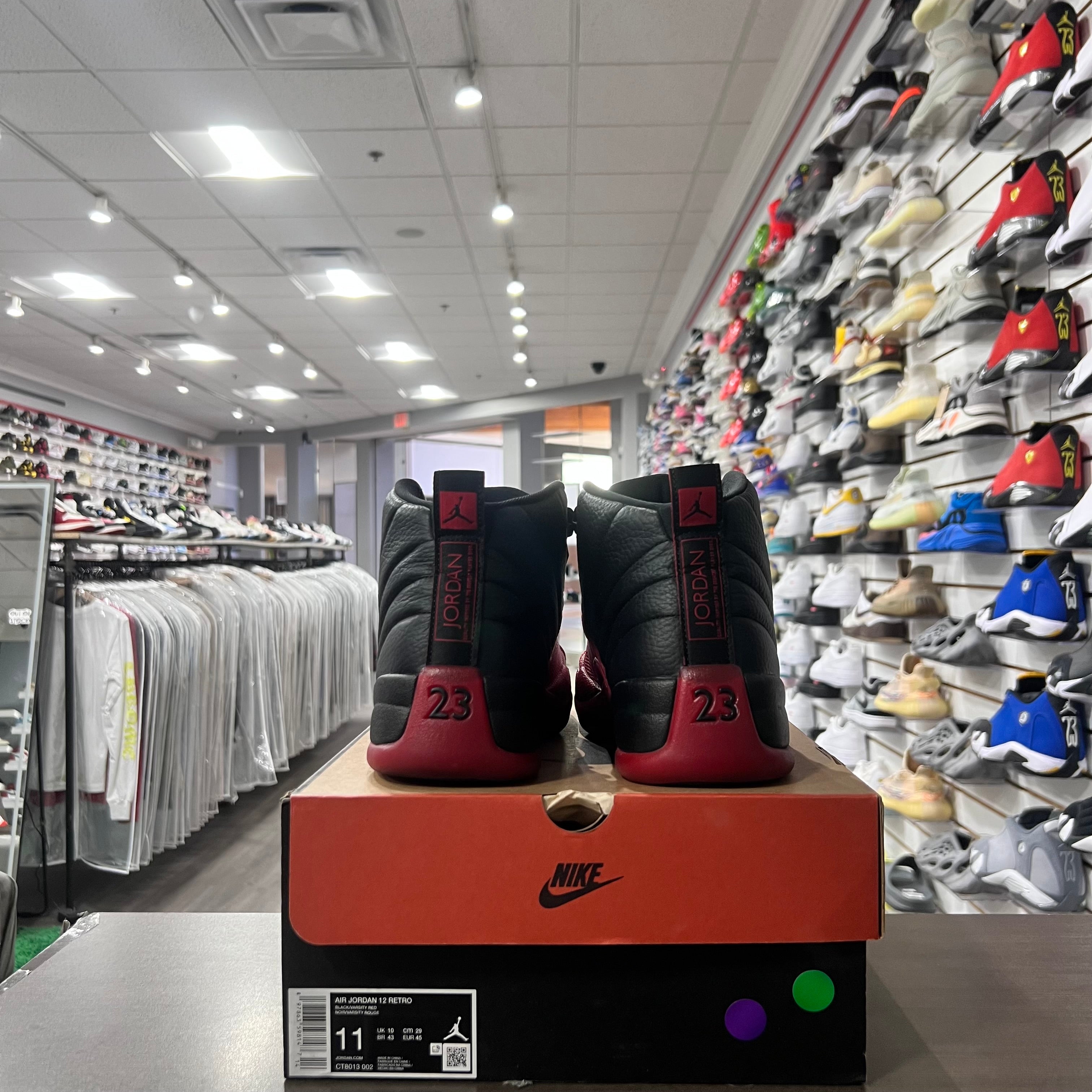 Jordan Retro 12 Mens Flu Game (2025)(Lightly Worn)