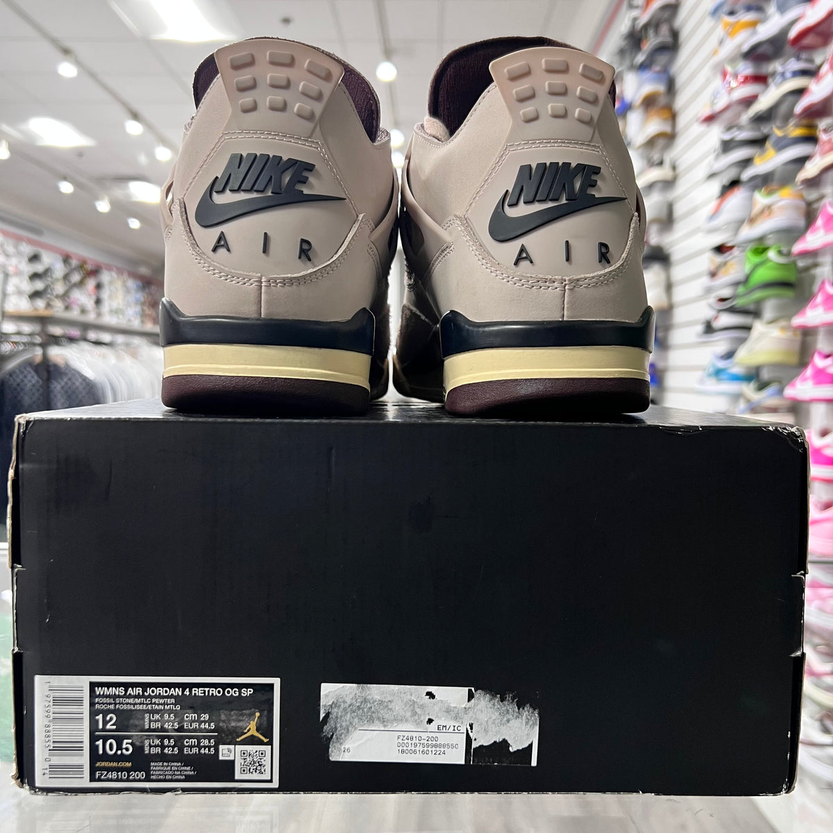 Jordan Retro 4 Womens A Ma Maniere While You Sleeping (Lightly Worn)