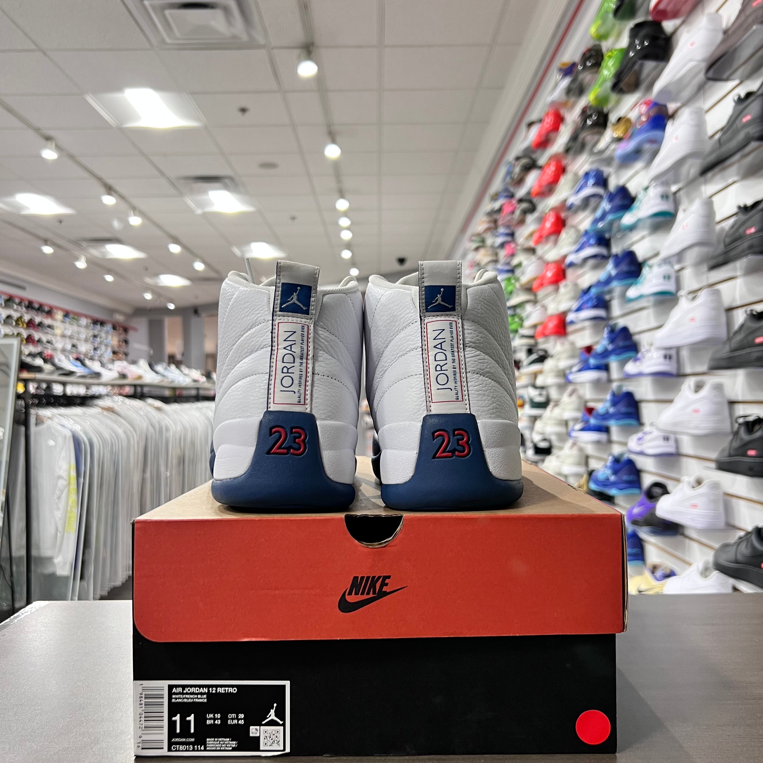 Jordan Retro 12 Mens French Blue (Lightly Worn)