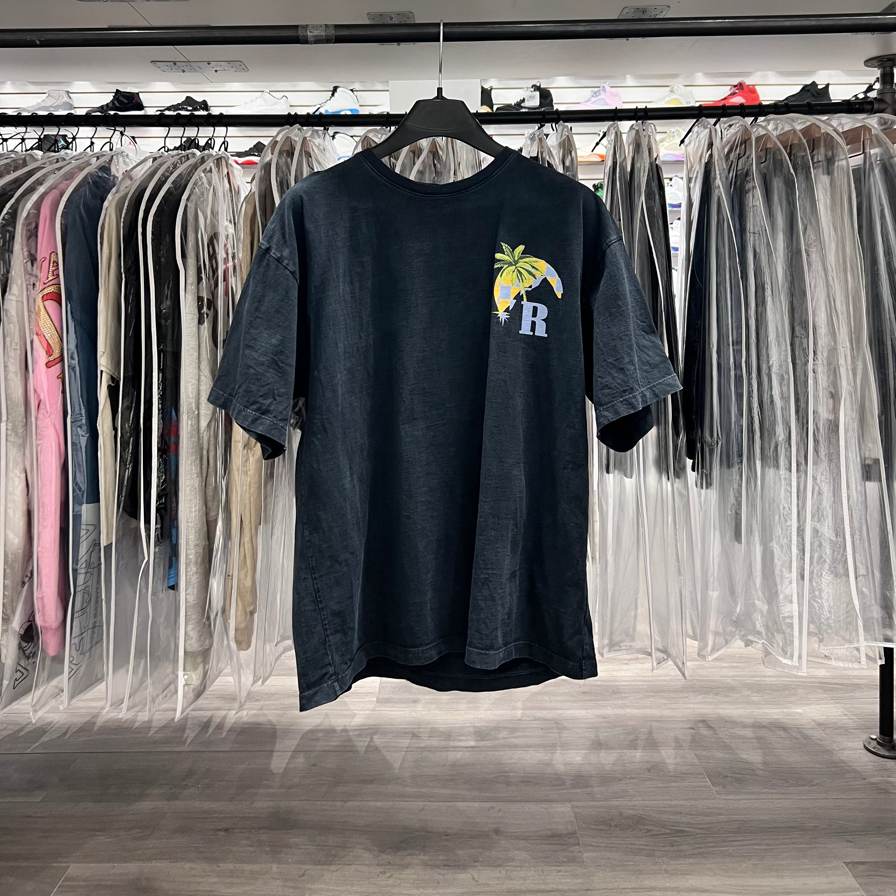 Rhude Palm Tree Graphic Tee (Lightly Worn)