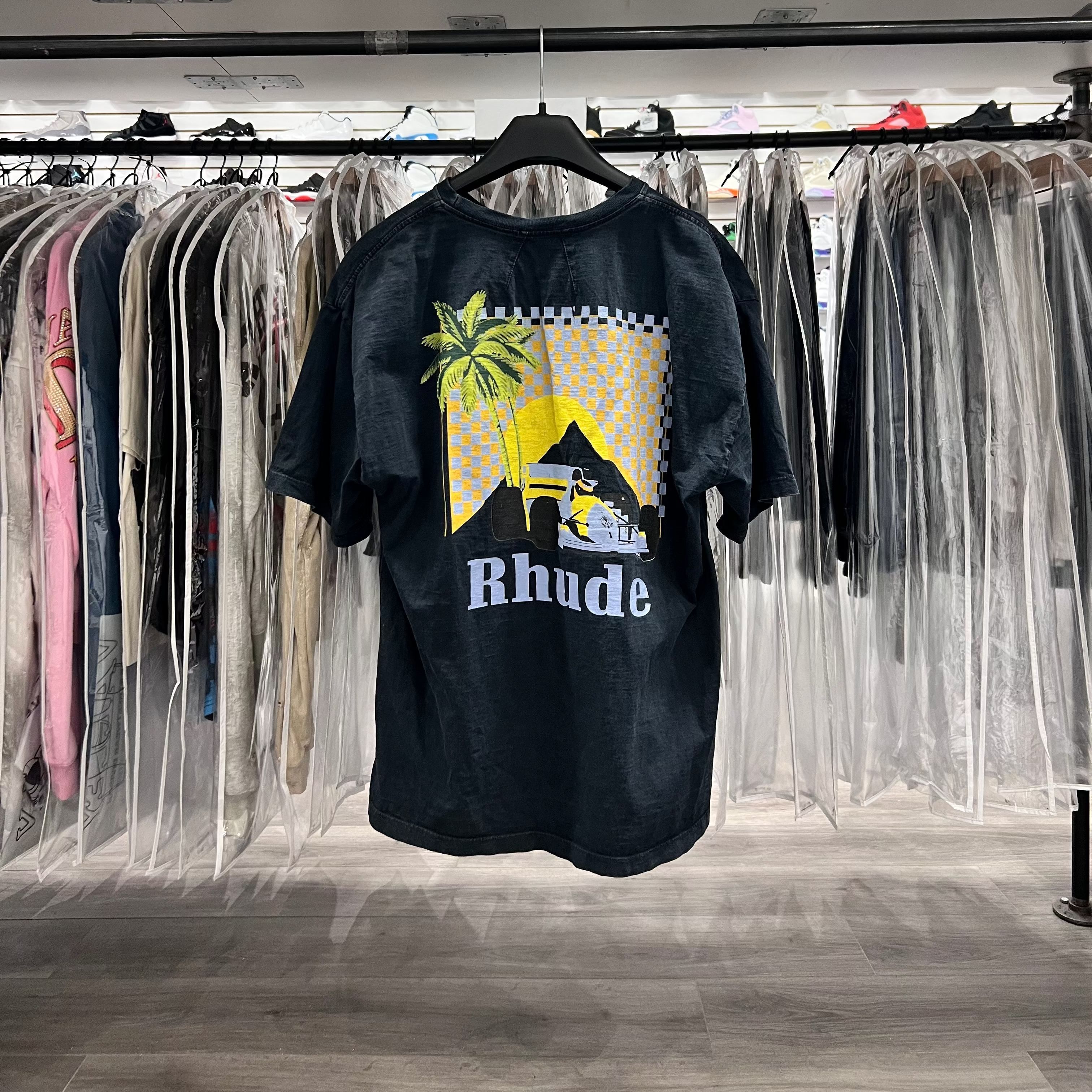 Rhude Palm Tree Graphic Tee (Lightly Worn)