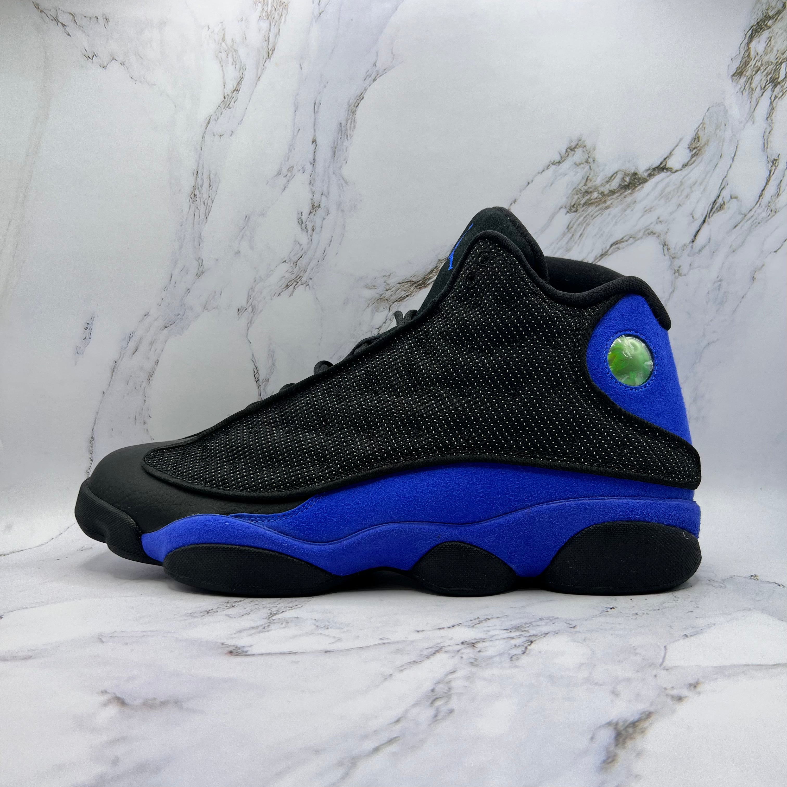 Jordan Retro 13 Mens Black Hyper Royal