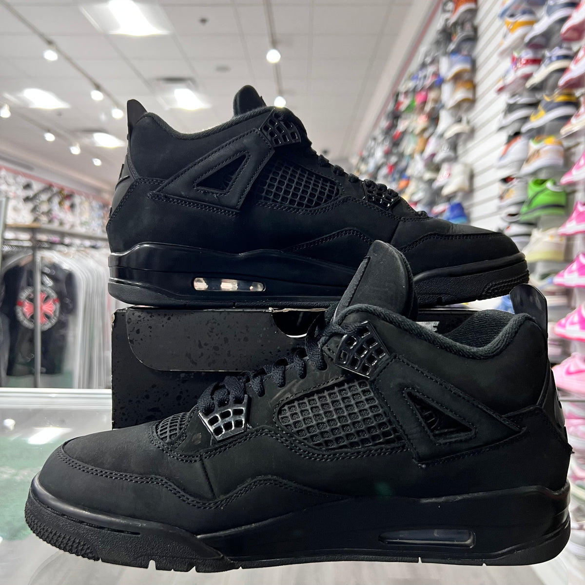 Jordan Retro 4 Mens Black Cat (Lightly Worn)