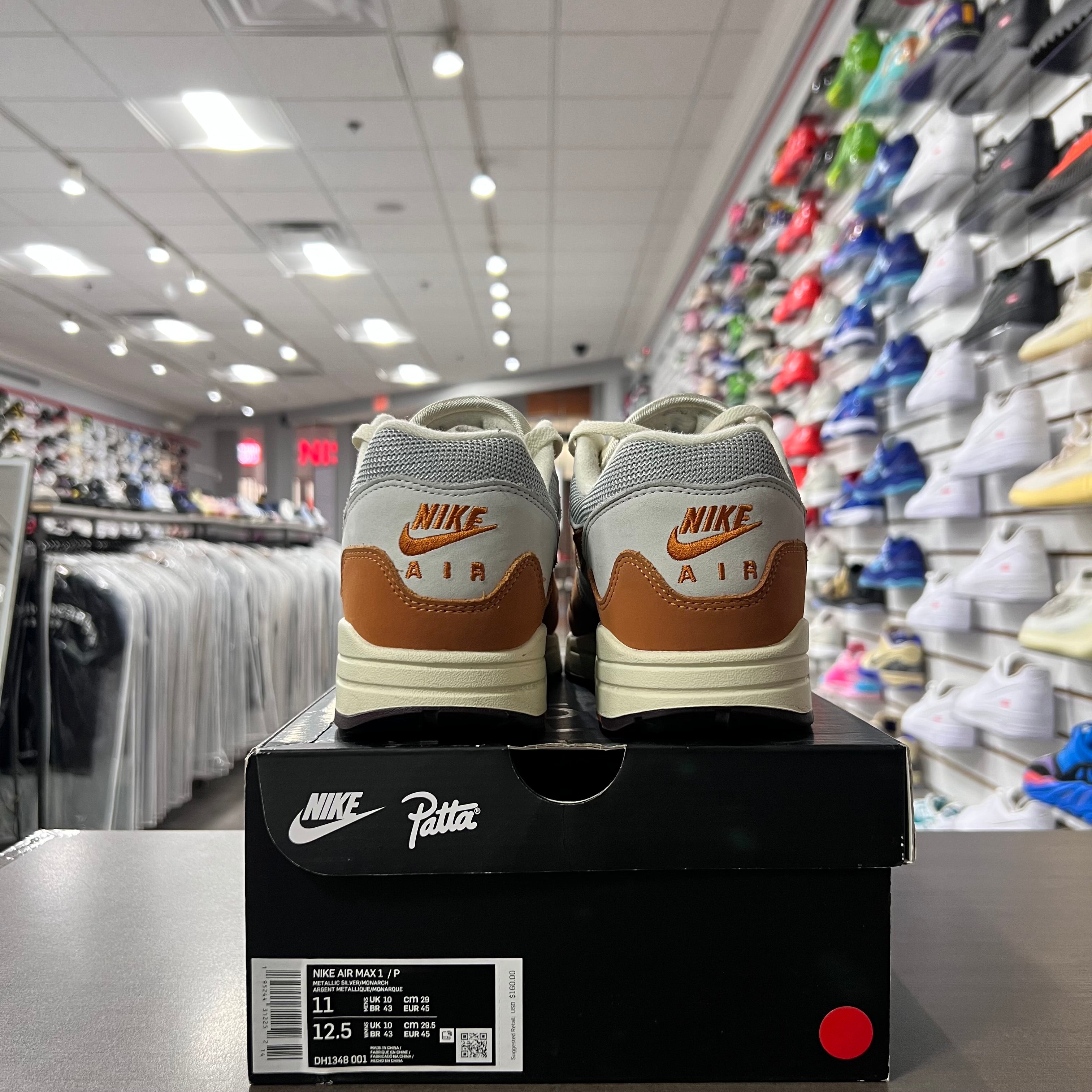 Nike X Patta Air Max 1 Monarch (Lightly Worn)