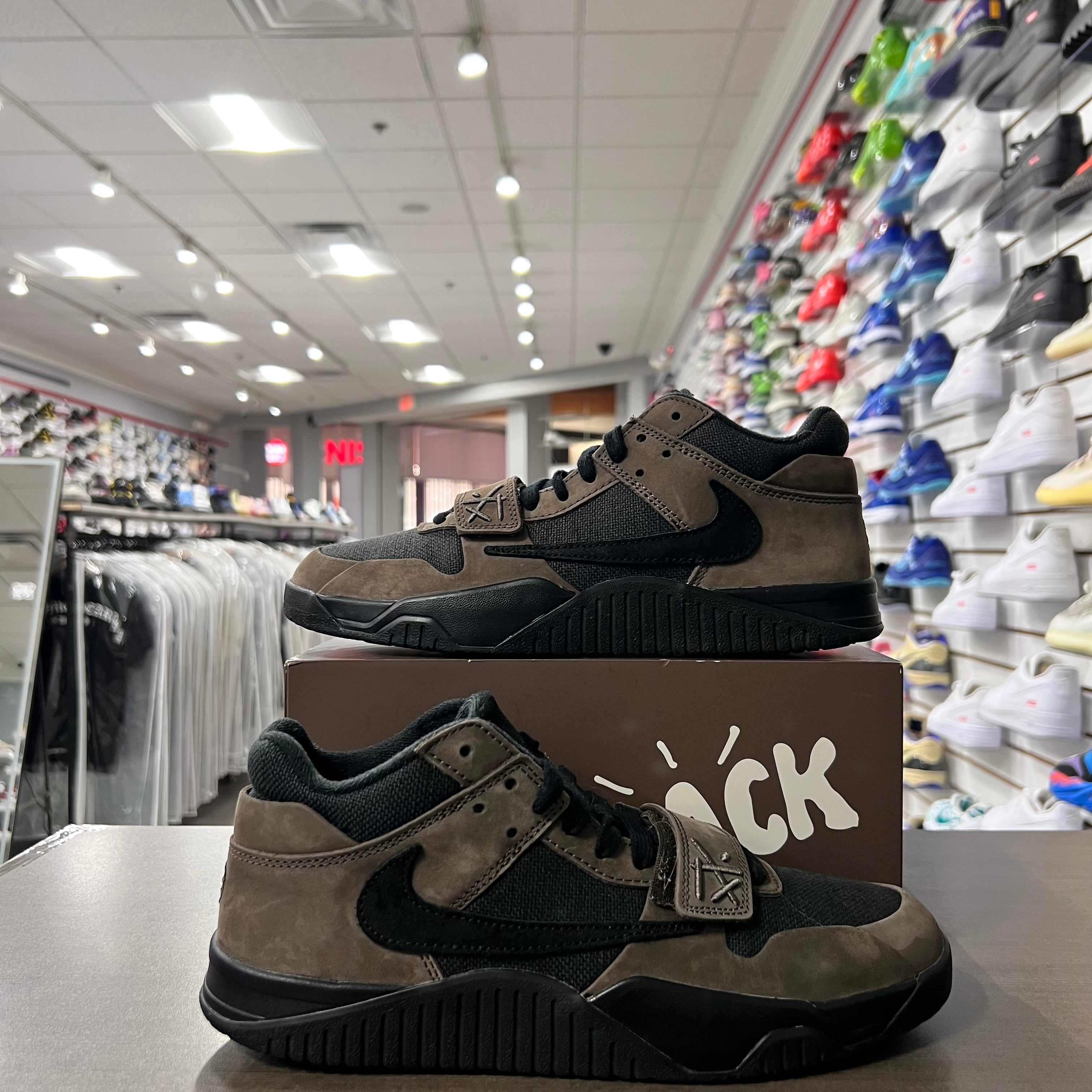 Jordan X Travis Scott Jumpman Jack Mocha (Lightly Worn)