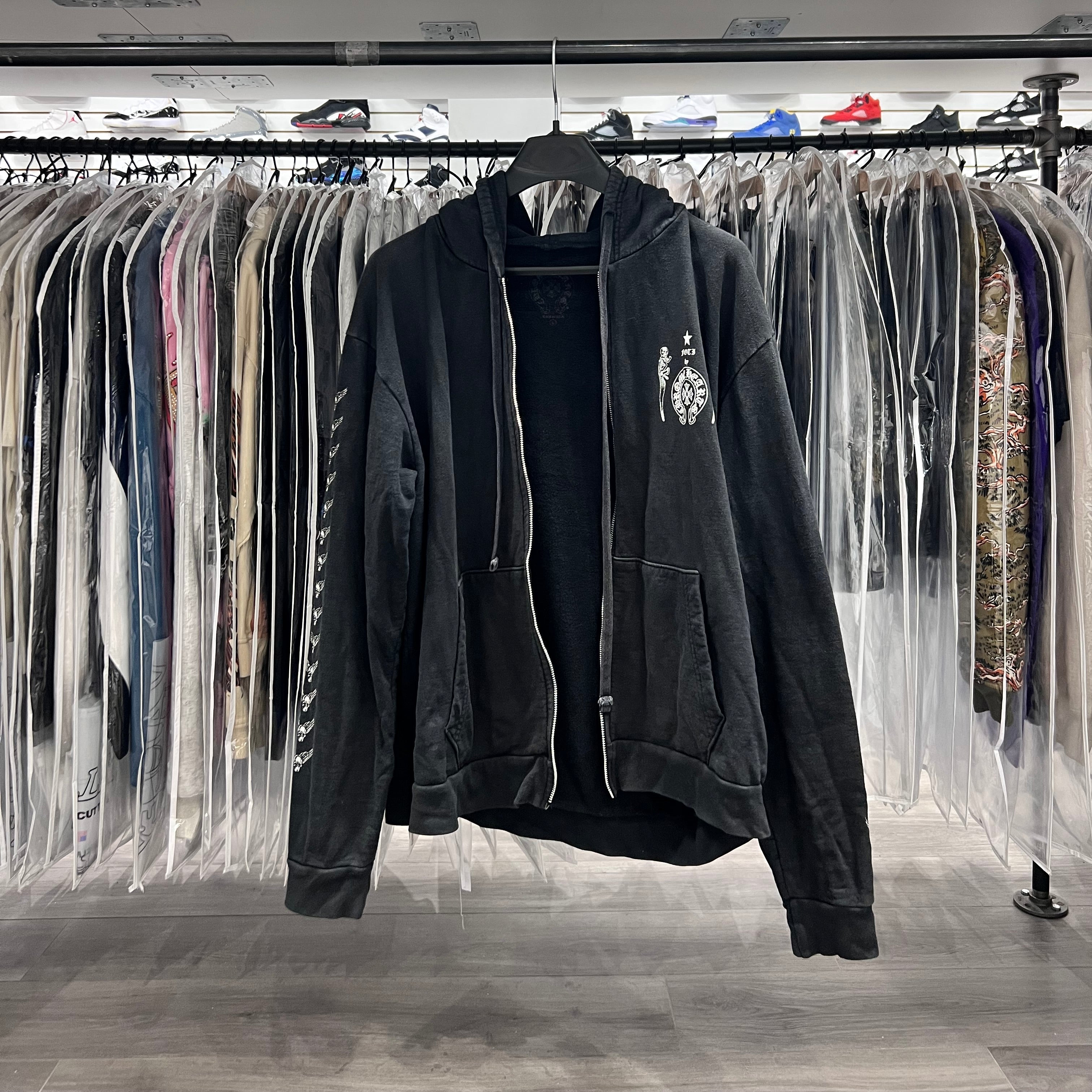 Chrome Hearts Foti Zip Up (Damaged+Worn)