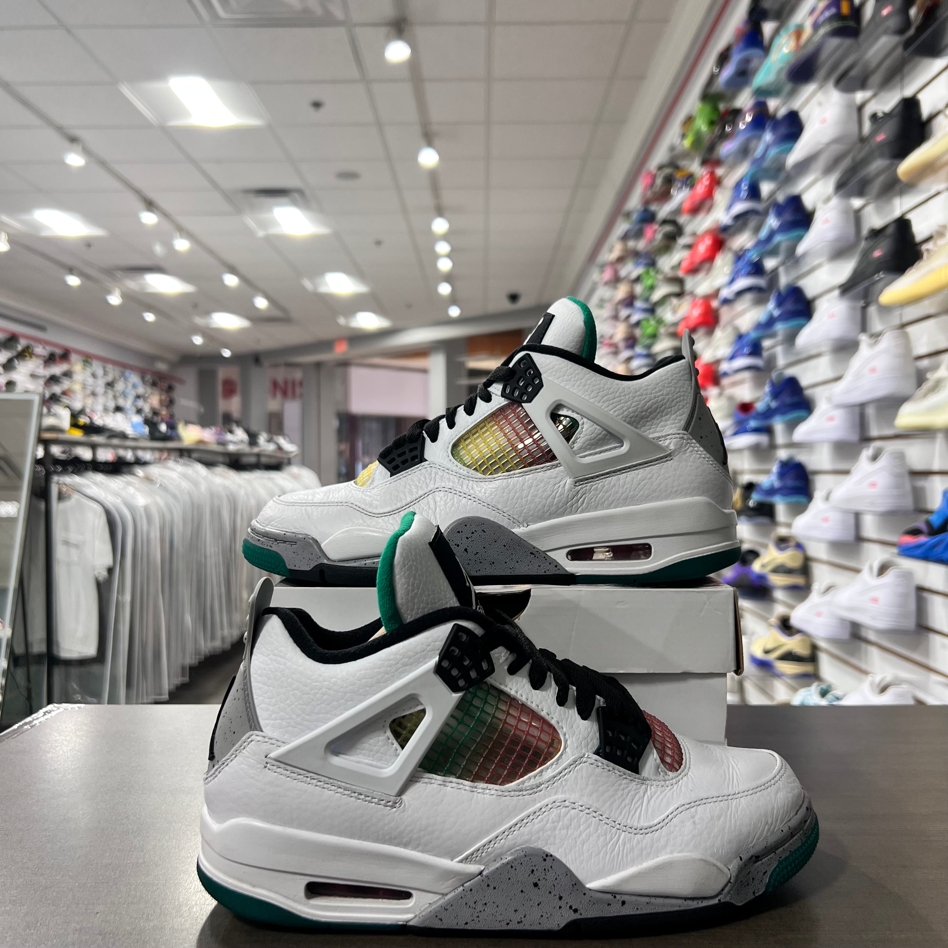Jordan Retro 4 Womens Rasta (Lightly Worn)