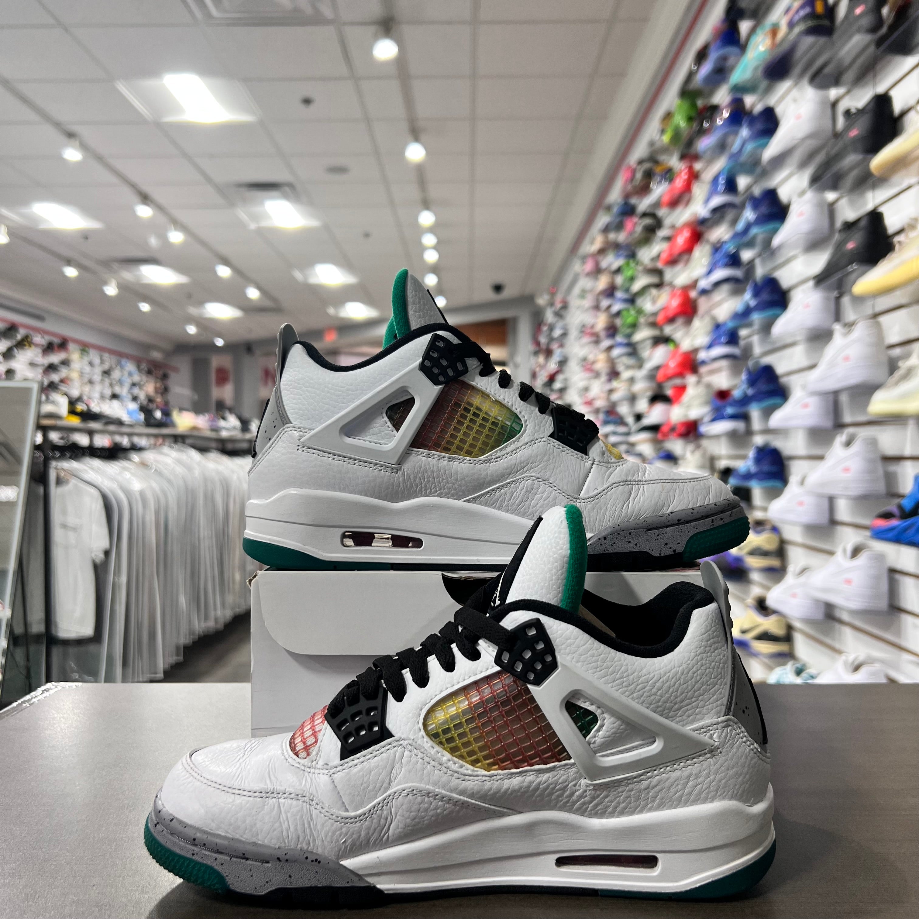 Jordan Retro 4 Womens Rasta (Lightly Worn)