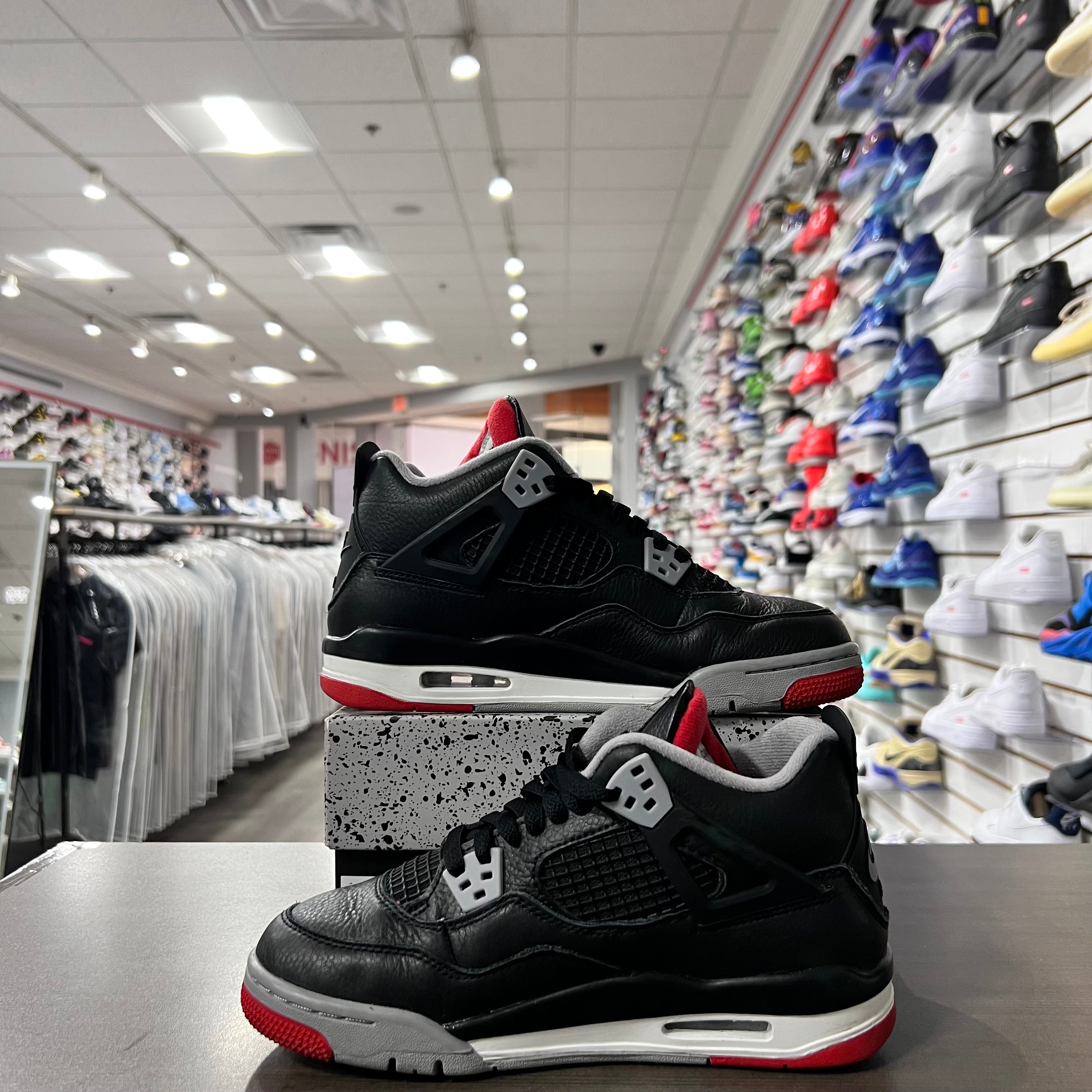Jordan Retro 4 Gs Bred Reimagined (Lightly Worn)