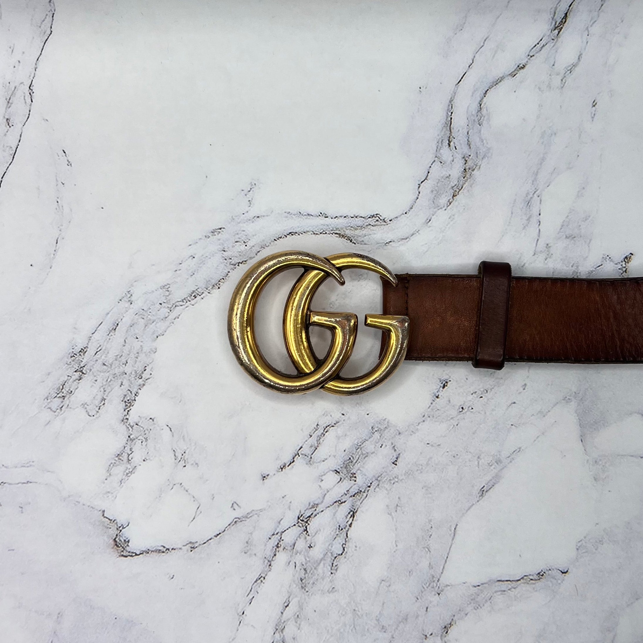 Gucci Belt Brown (Lightly Worn)