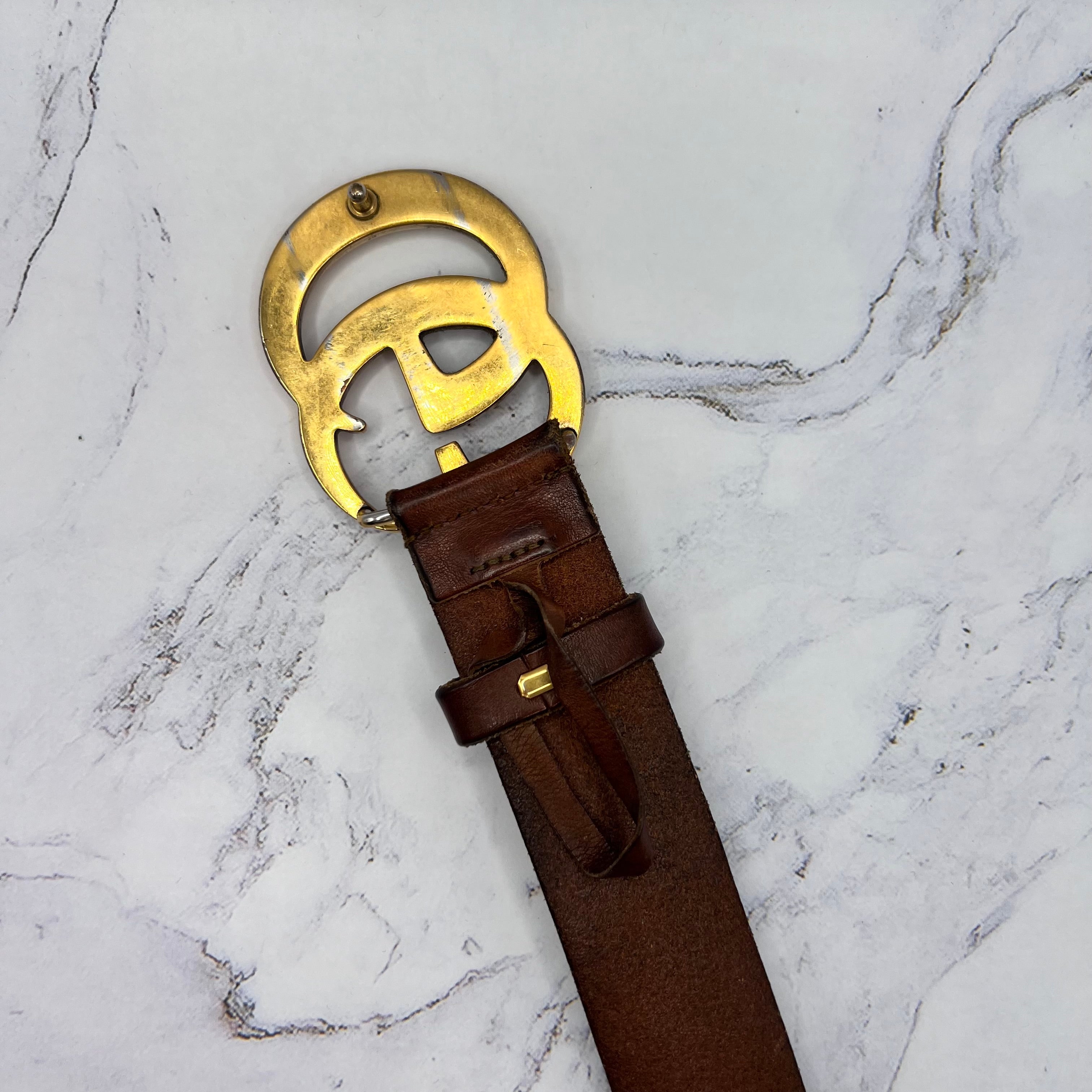 Gucci Belt Brown (Lightly Worn)