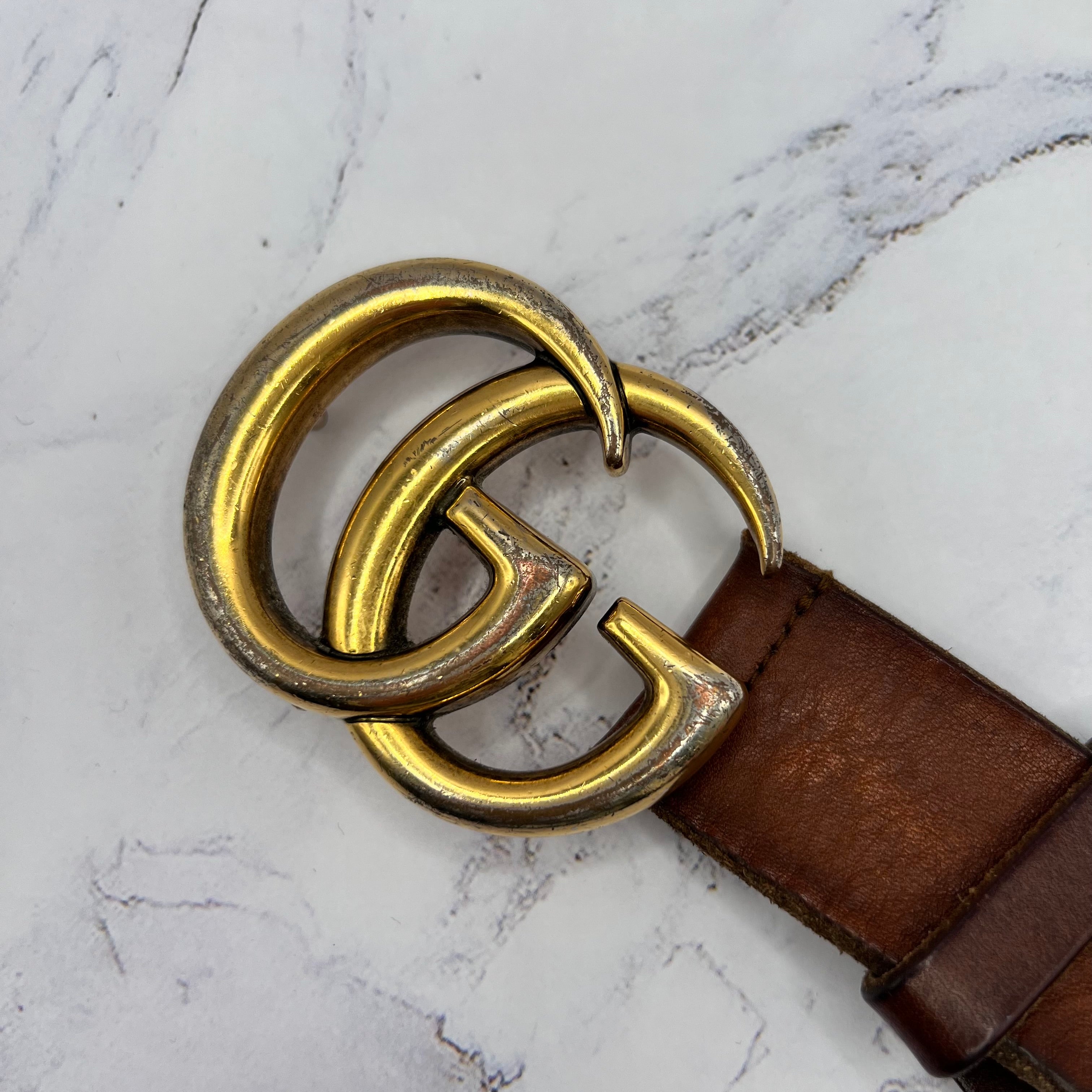 Gucci Belt Brown (Lightly Worn)