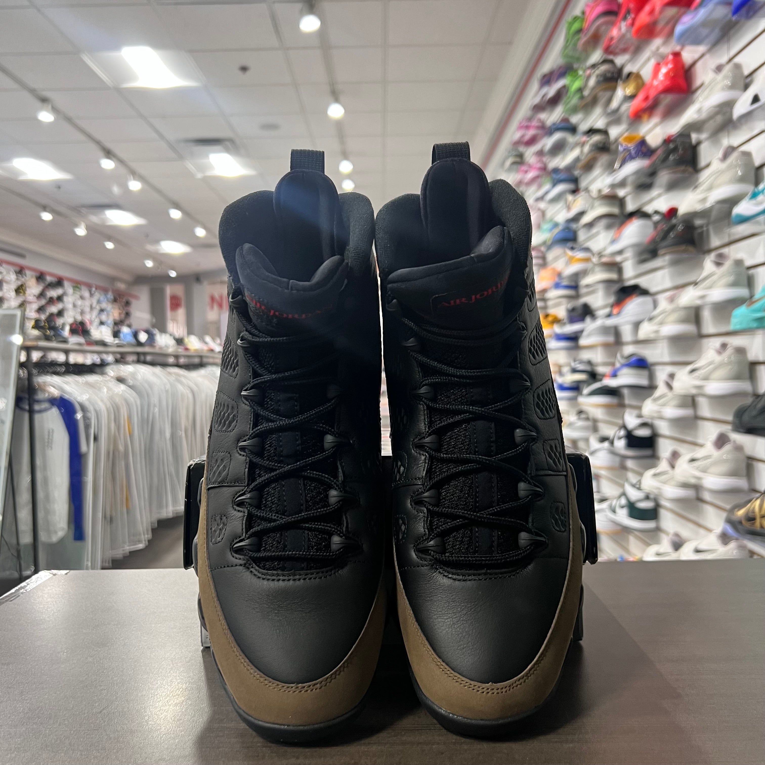 Jordan Retro 9 Mens Olive (2024)(Lightly Worn)