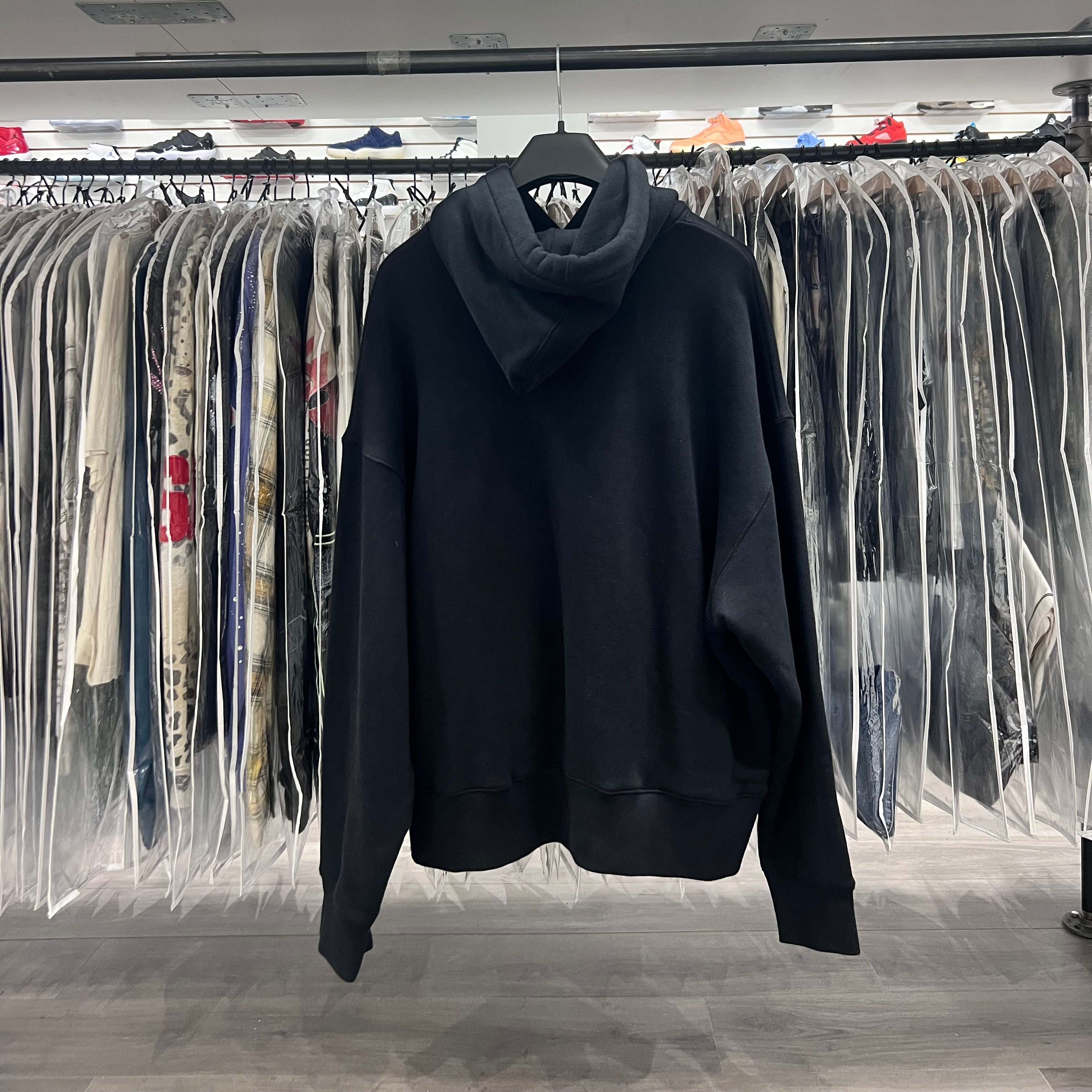 Palm Angels Teddy Bear Hoodie Black (Lightly Worn)