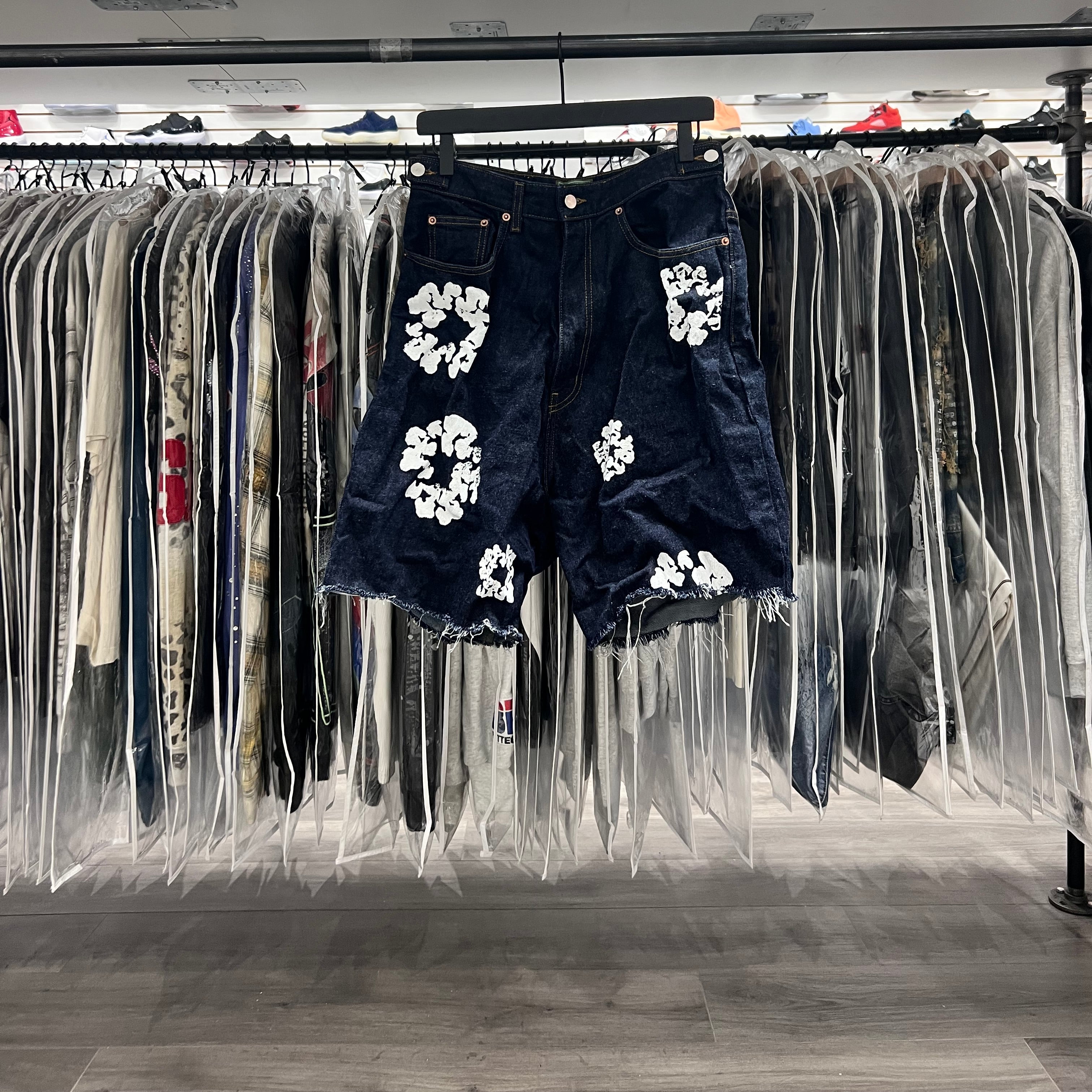 Denim Tears Jean Shorts Indigo Wash (Lightly Worn)