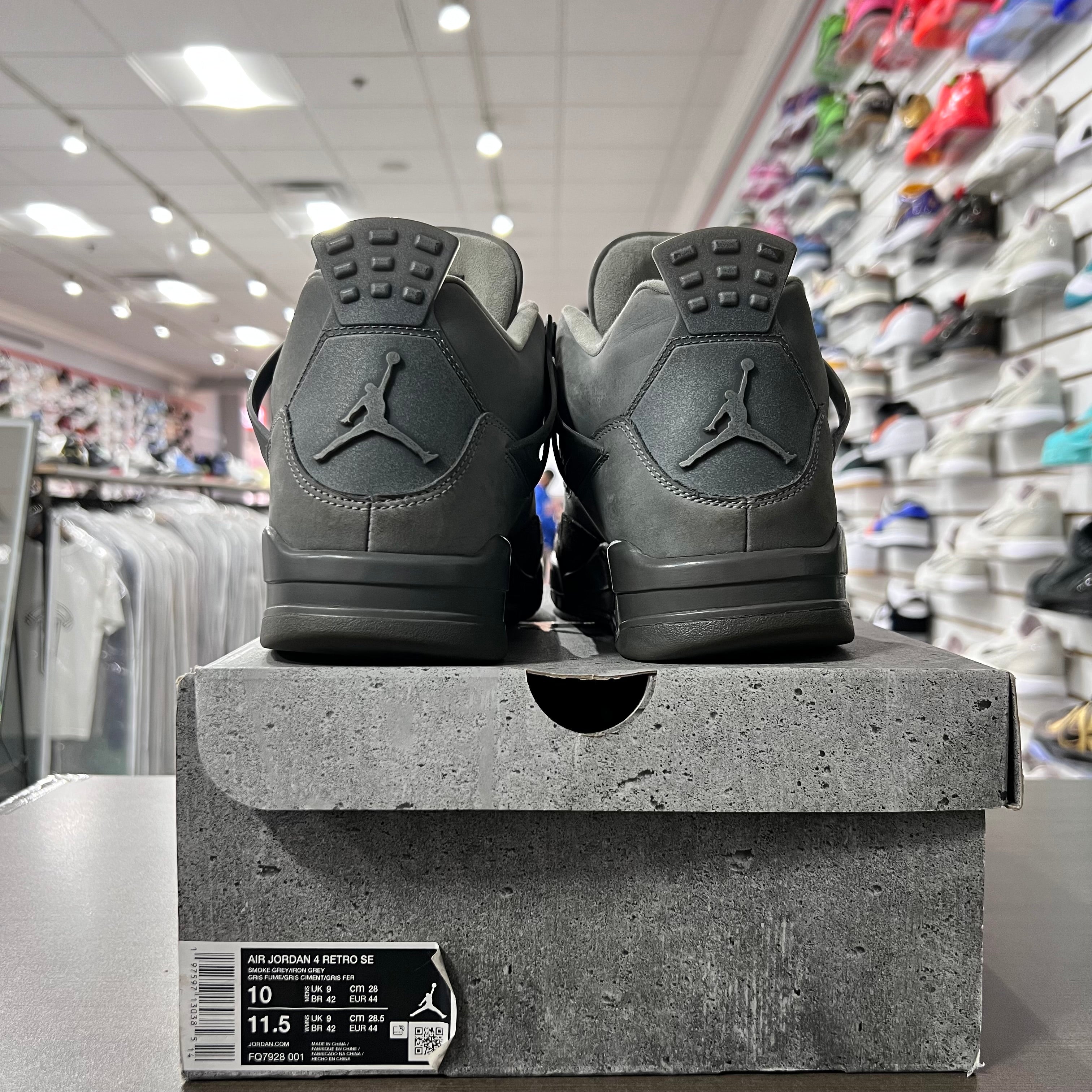 Jordan Retro 4 Mens Wet Cement (Lightly Worn)