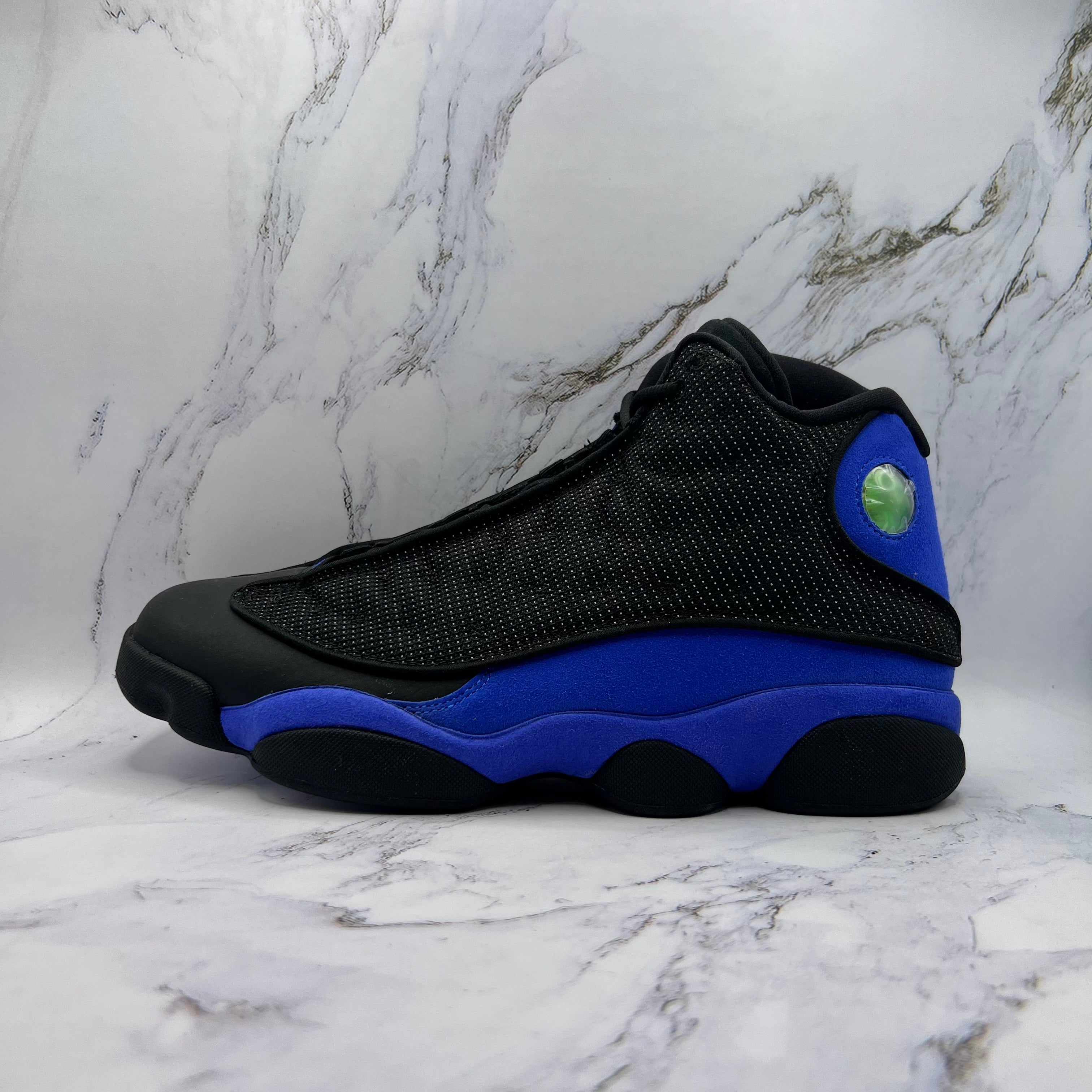 Jordan Retro 13 Mens Black Hyper Royal (Replacement Box)