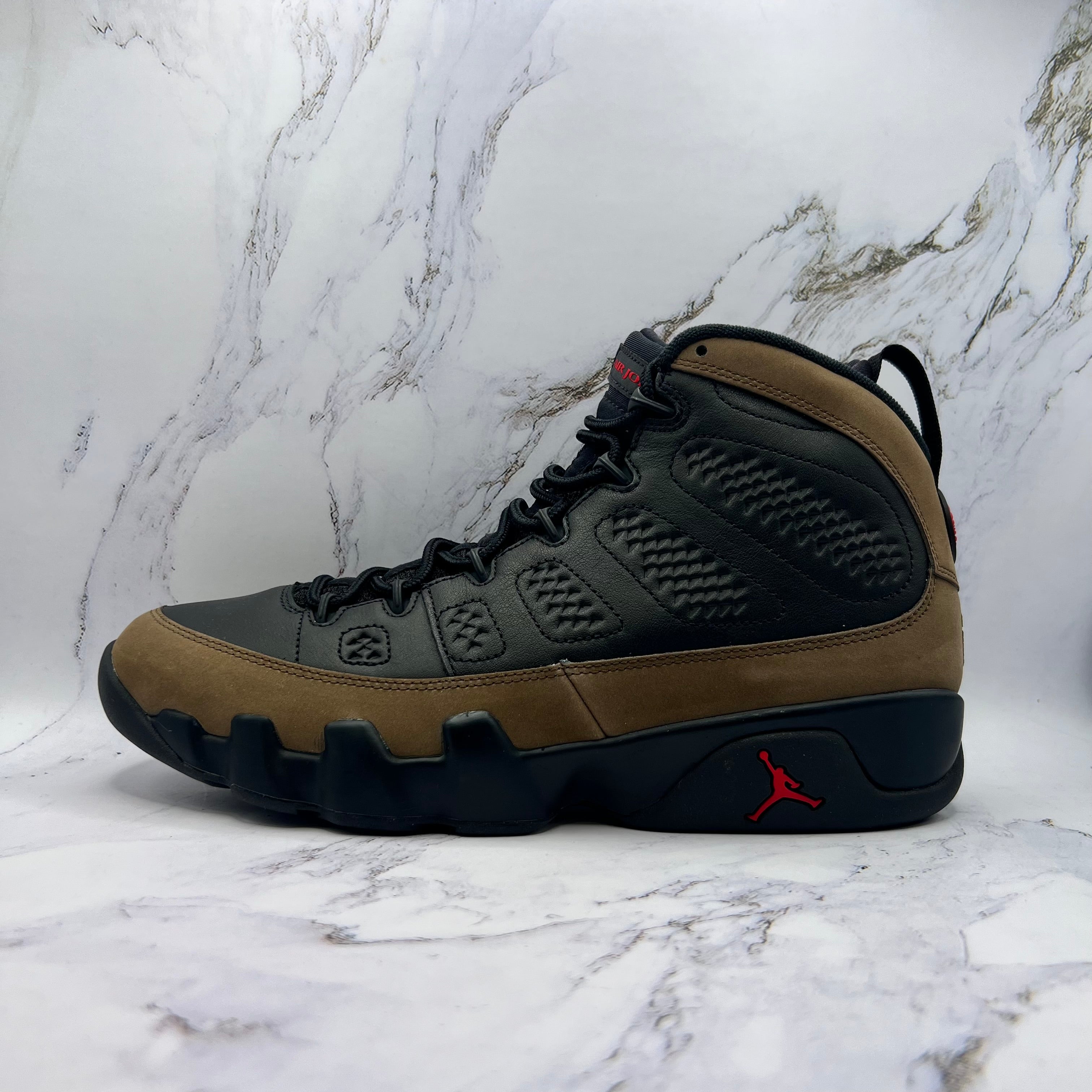 Jordan Retro 9 Mens Olive