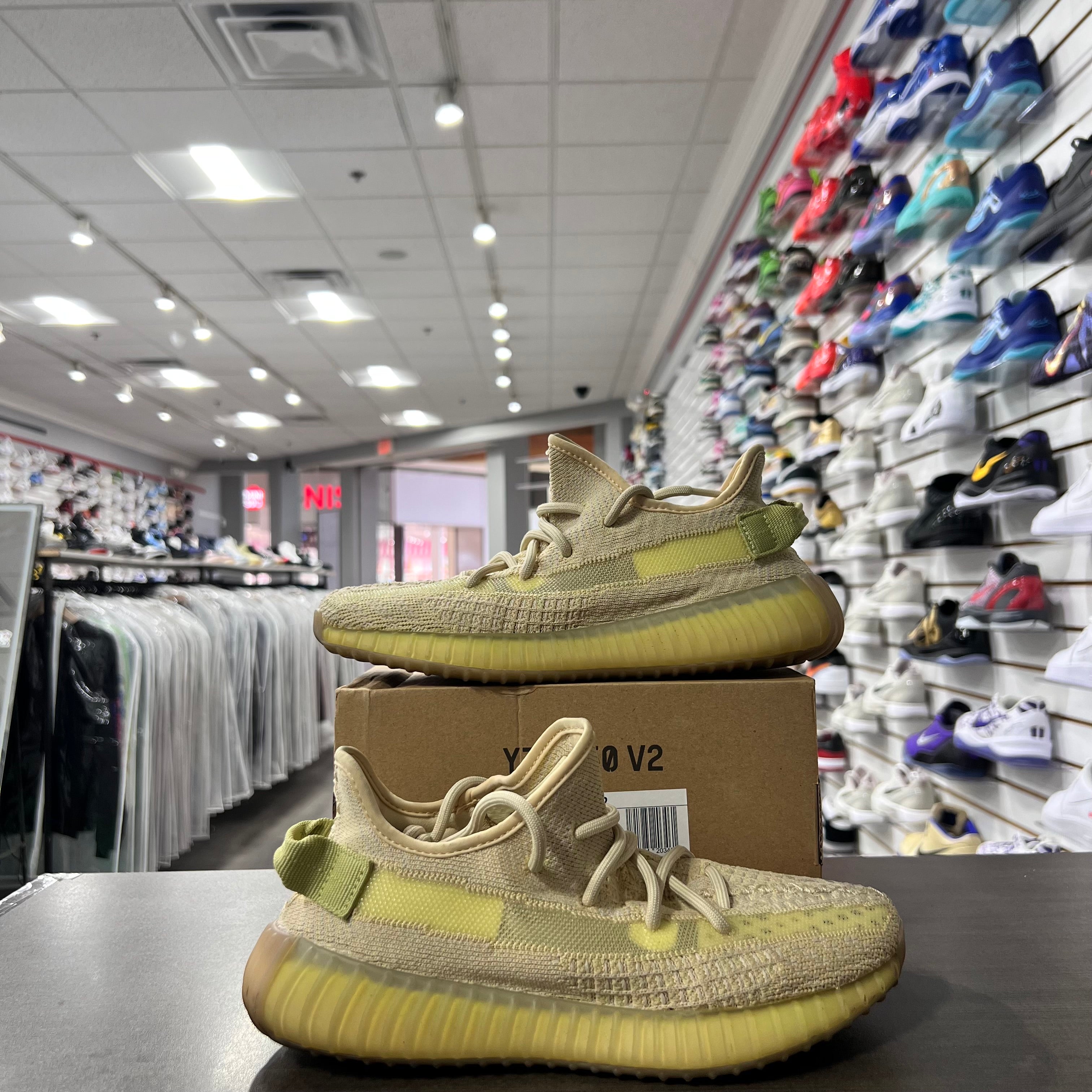 Yeezy 350 V2 Flax (Lightly Worn)